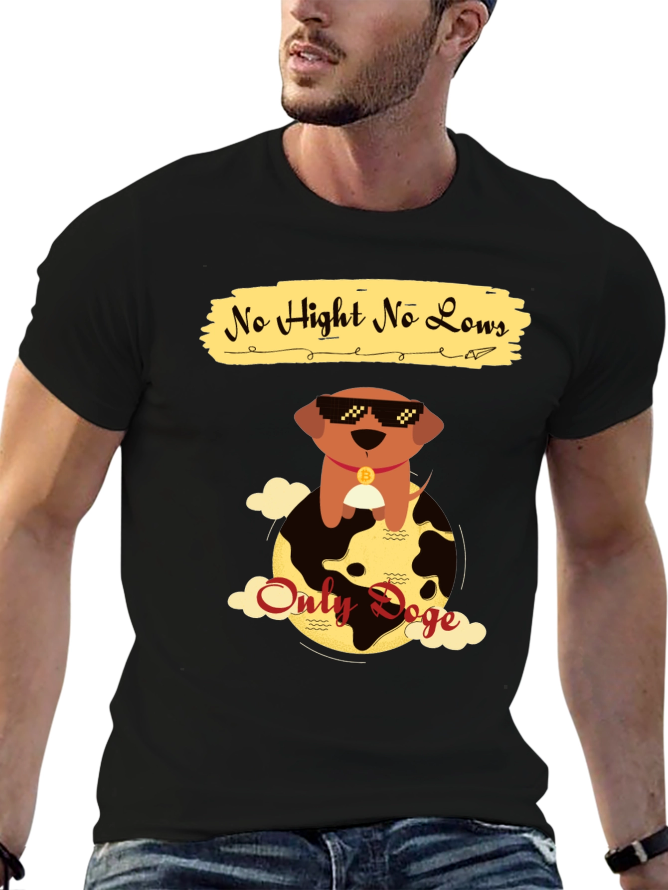 No Hight No Lows Only Doge T-Shirt