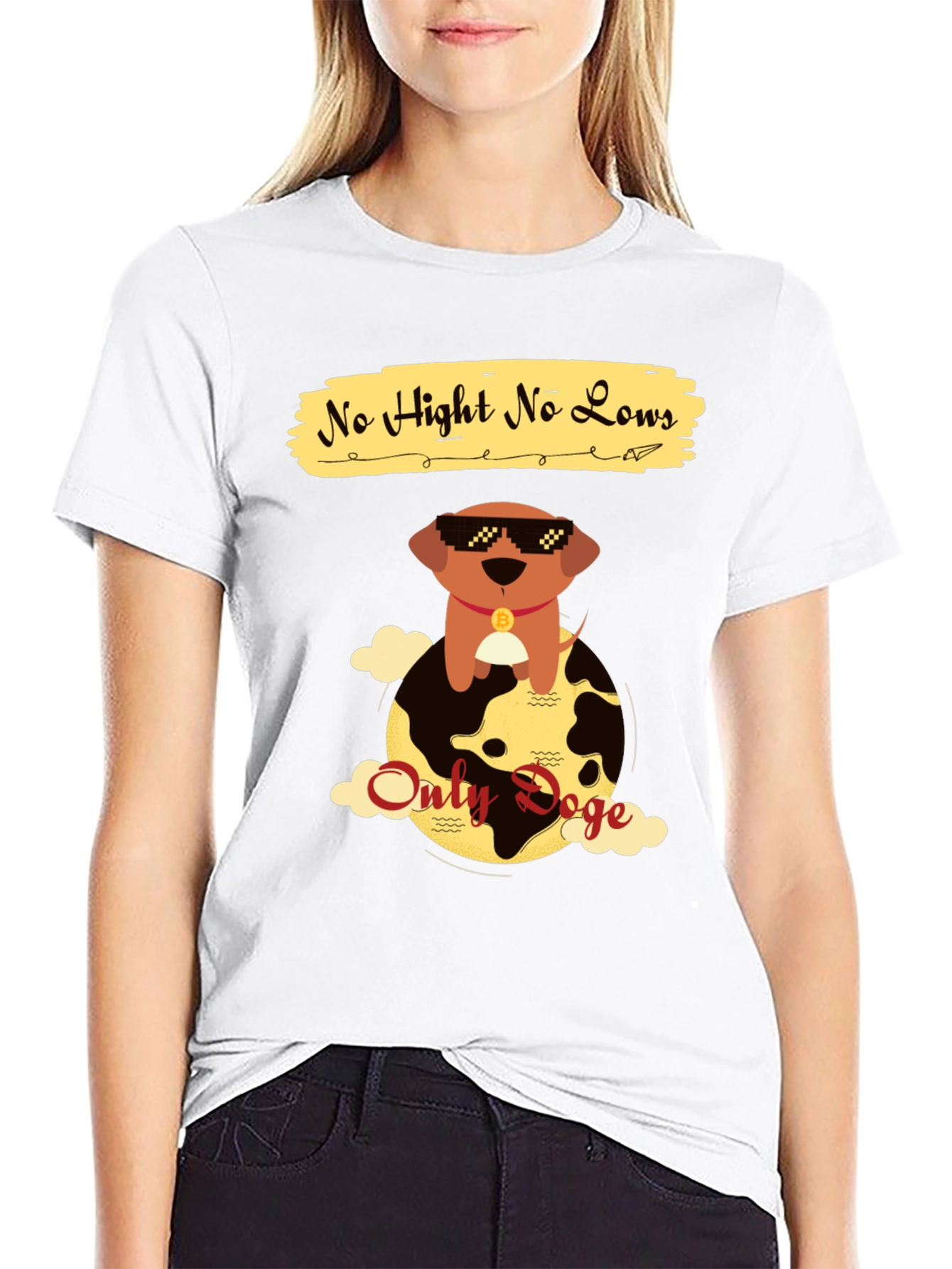 No Hight No Lows Only Doge T-Shirt