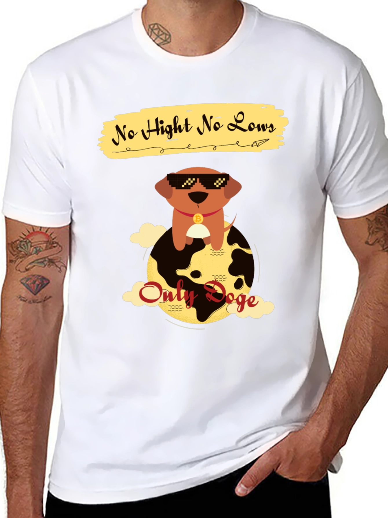 No Hight No Lows Only Doge T-Shirt
