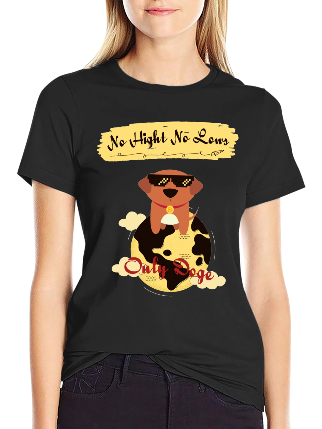 No Hight No Lows Only Doge T-Shirt