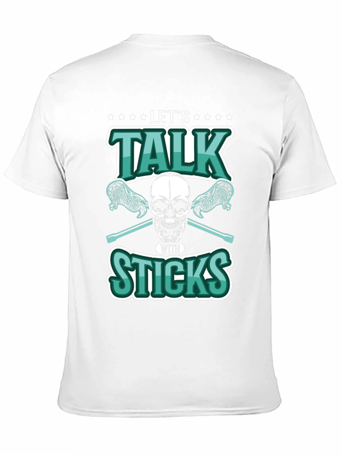 Lets Talk With Sticks Graphic Tee
