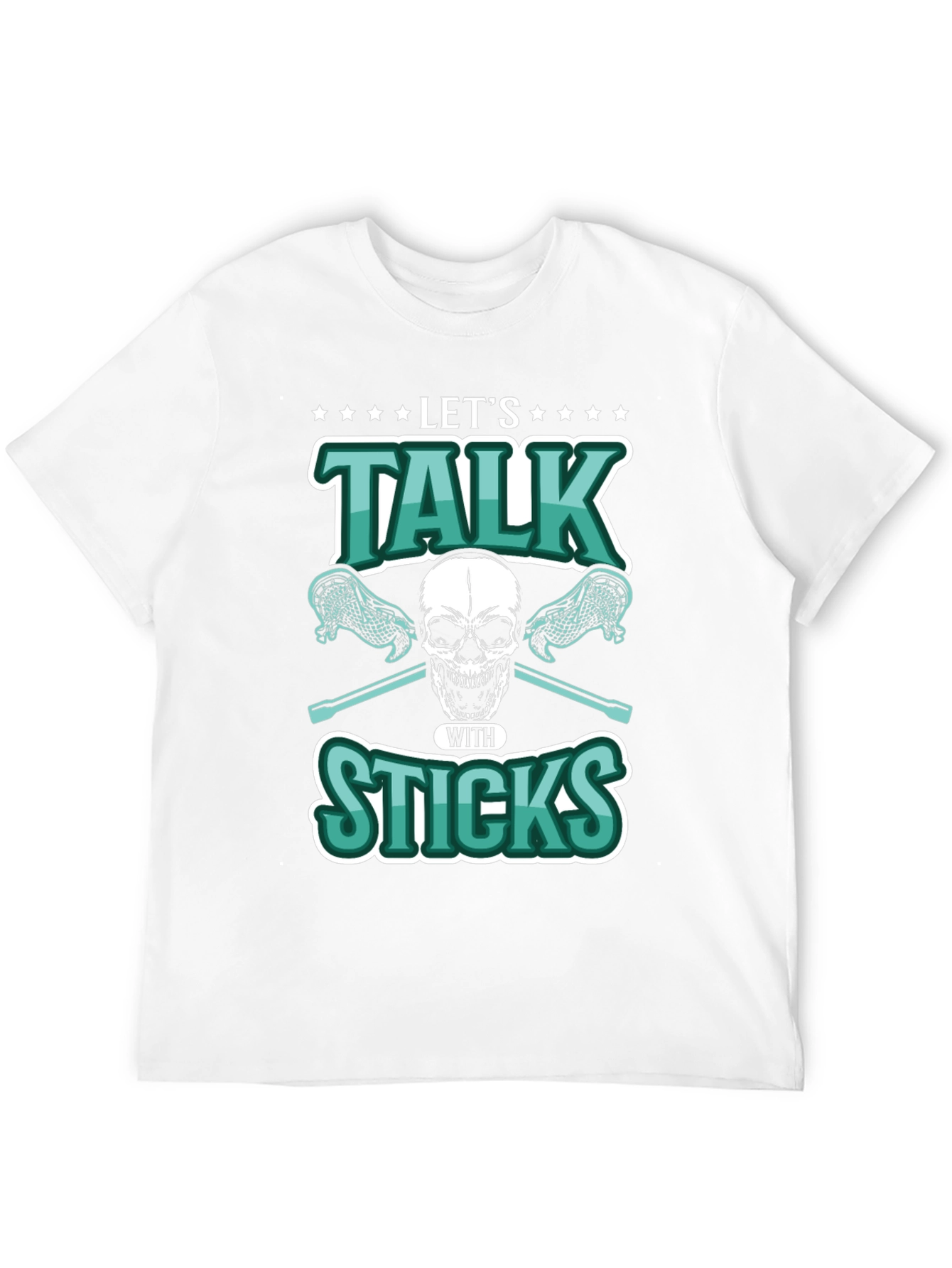 Lets Talk With Sticks Graphic Tee