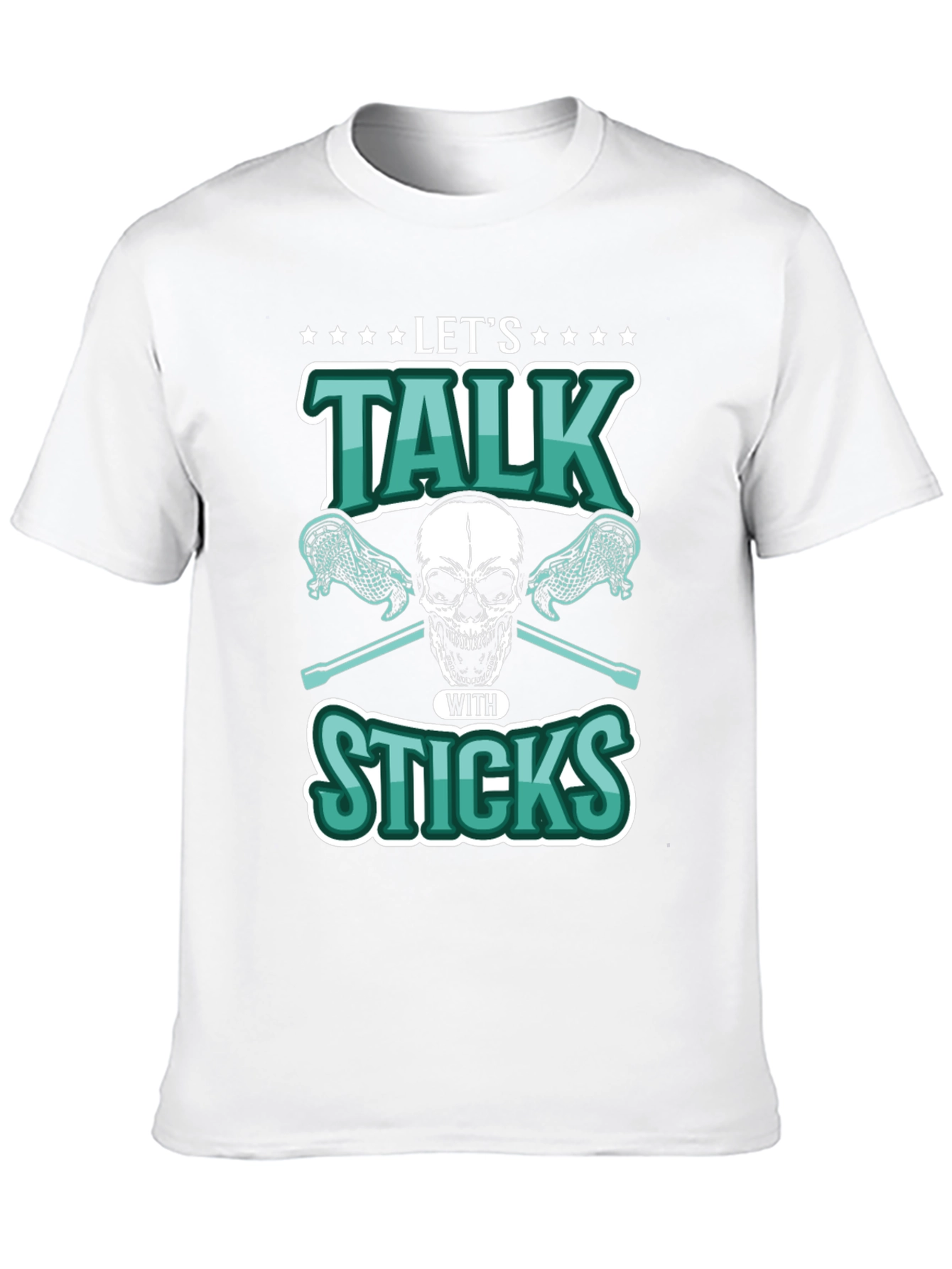 Lets Talk With Sticks Graphic Tee