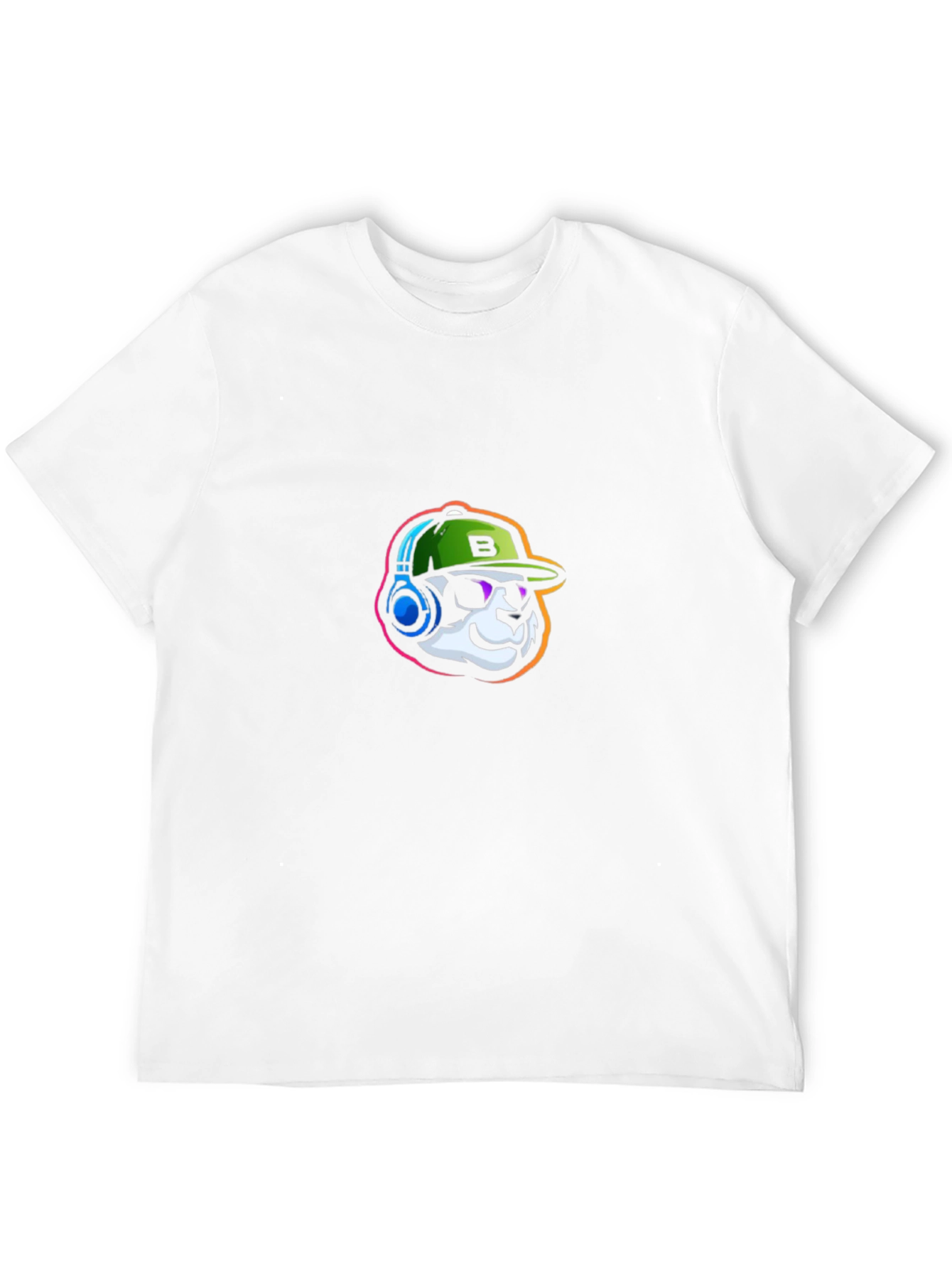Cool Panda Gamer Graphic Tee - Black