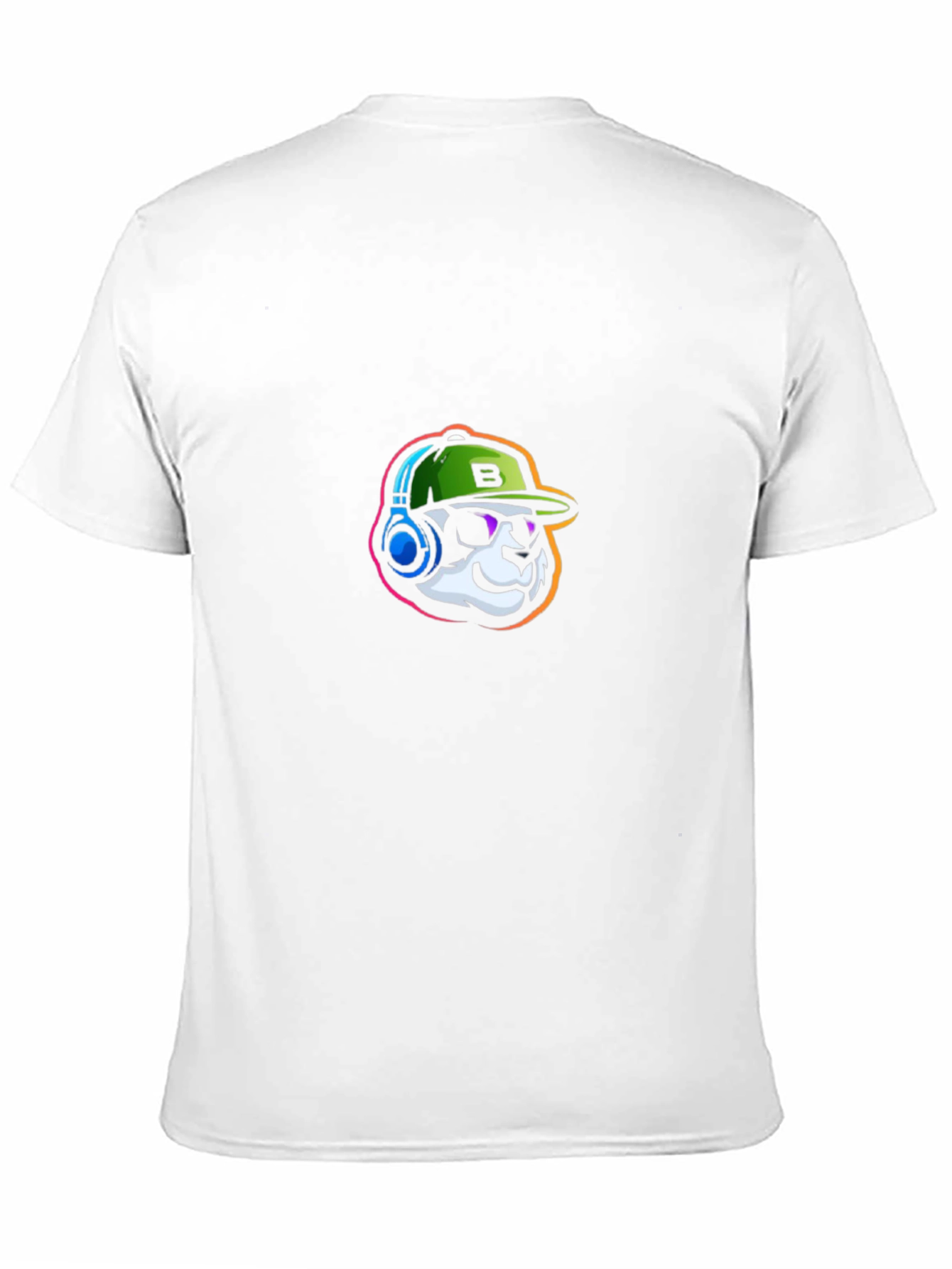 Cool Panda Gamer Graphic Tee - Black