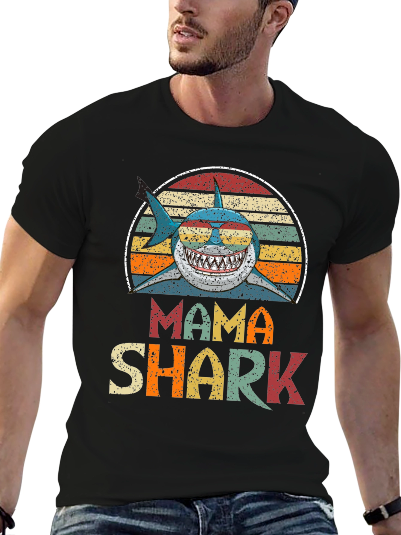 Mama Shark Graphic Tee