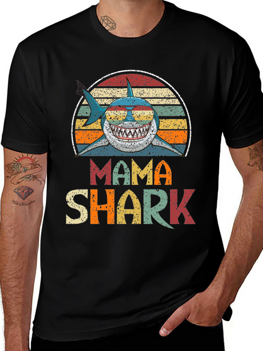 Mama Shark Graphic Tee