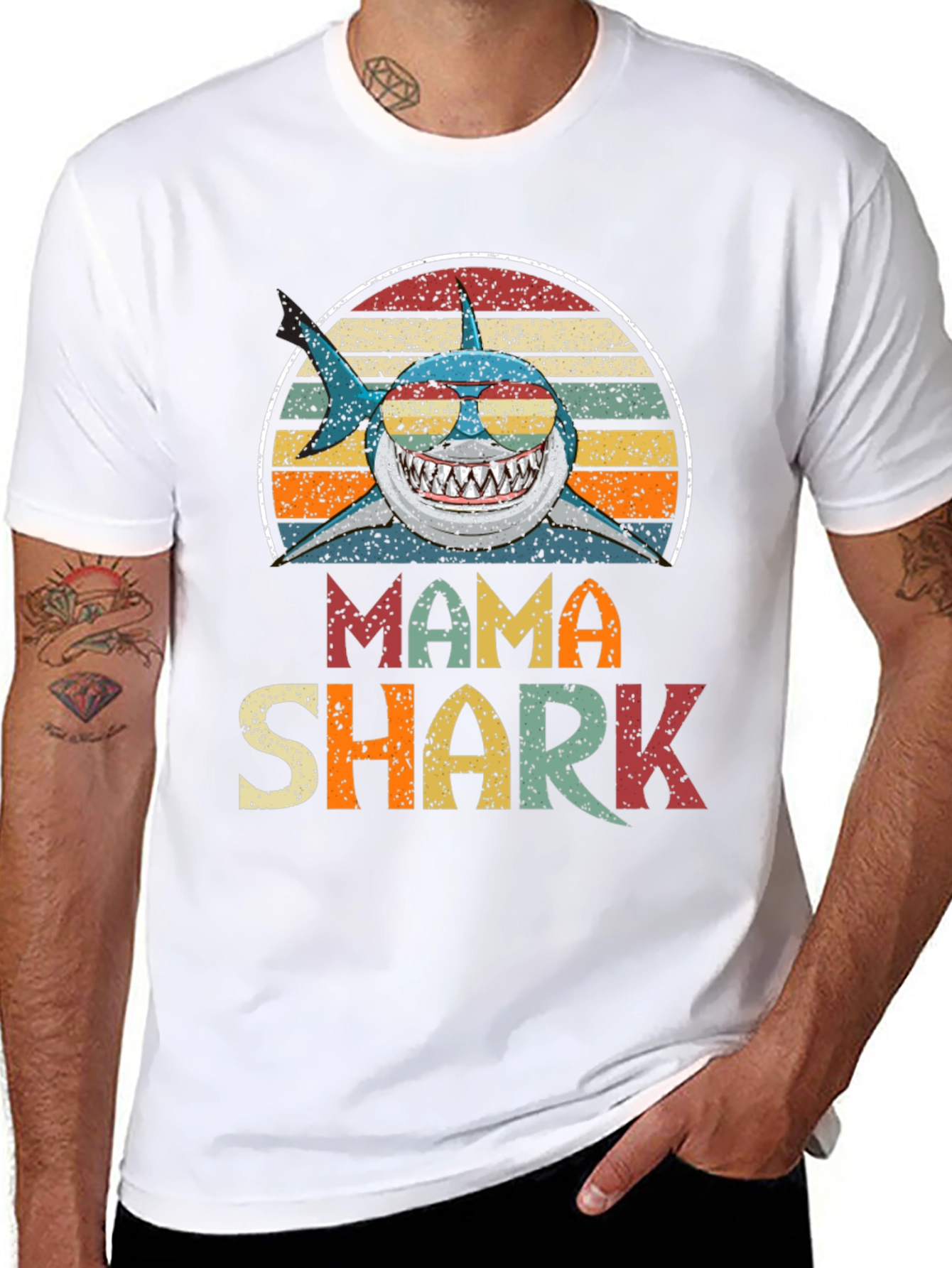 Mama Shark Graphic Tee