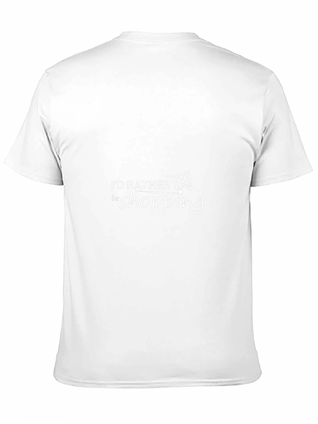 Shopping Lovers Black T-Shirt