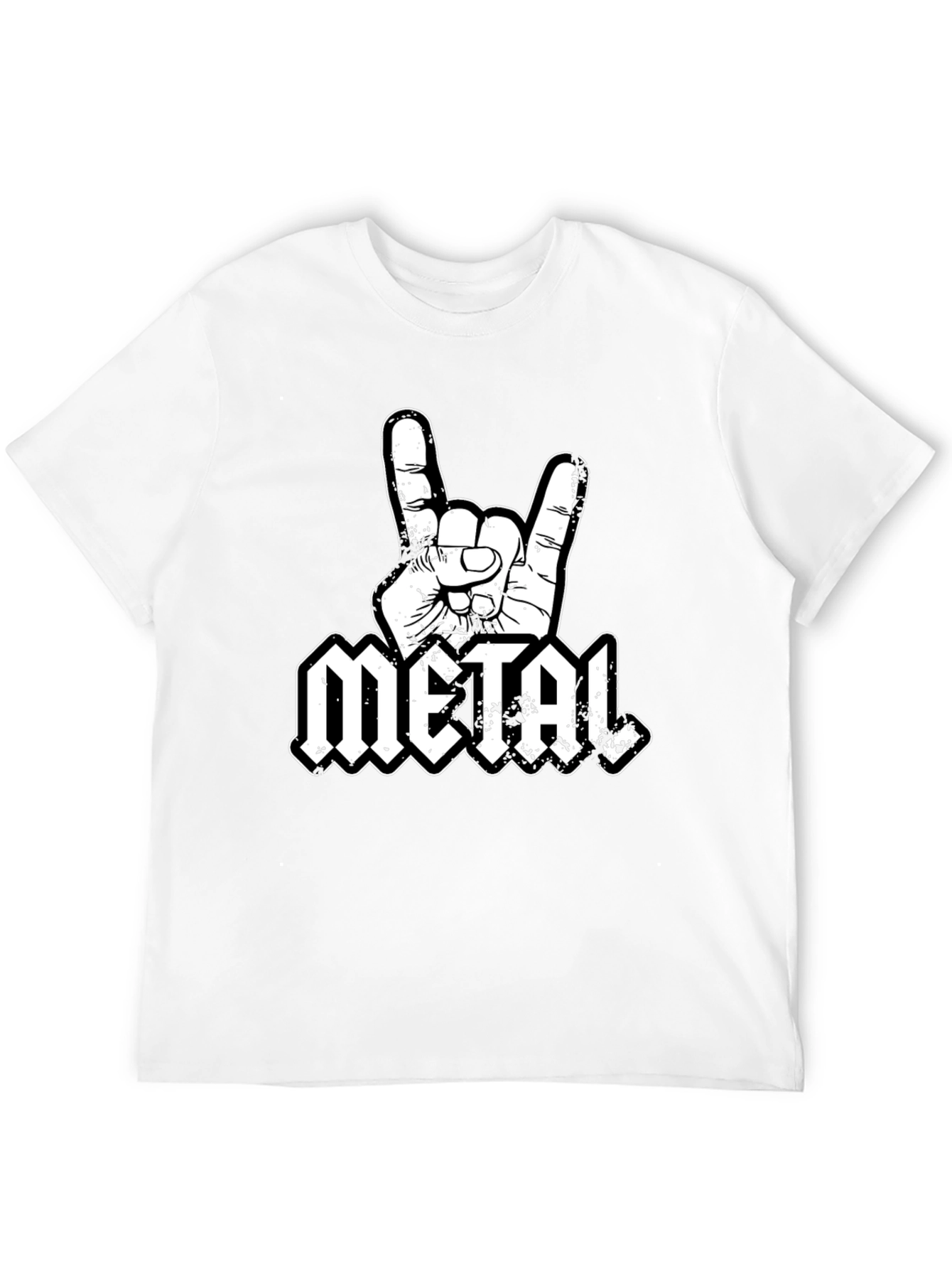 Metal Hand T-Shirt - Rock On!