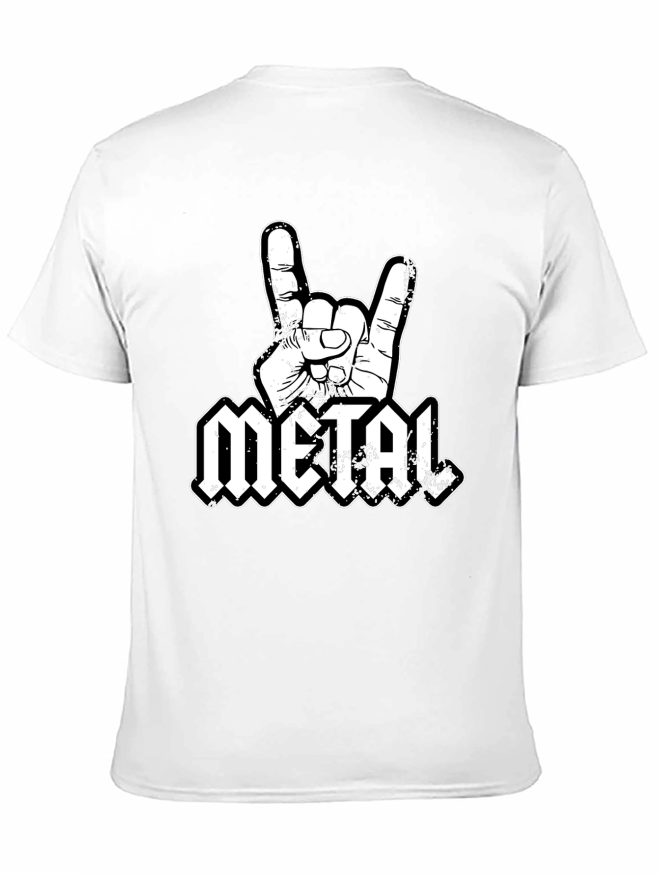 Metal Hand T-Shirt - Rock On!