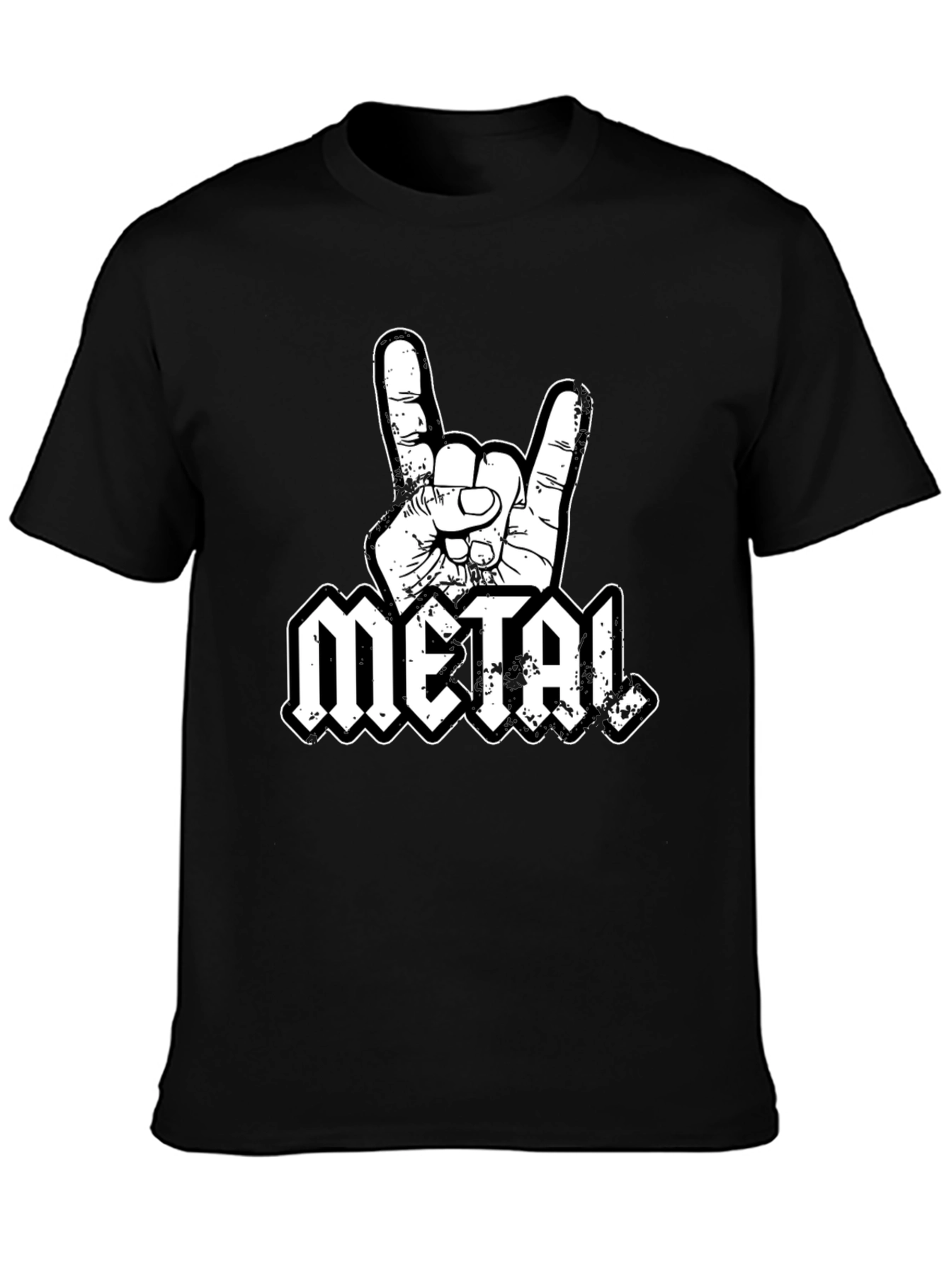 Metal Hand T-Shirt - Rock On!