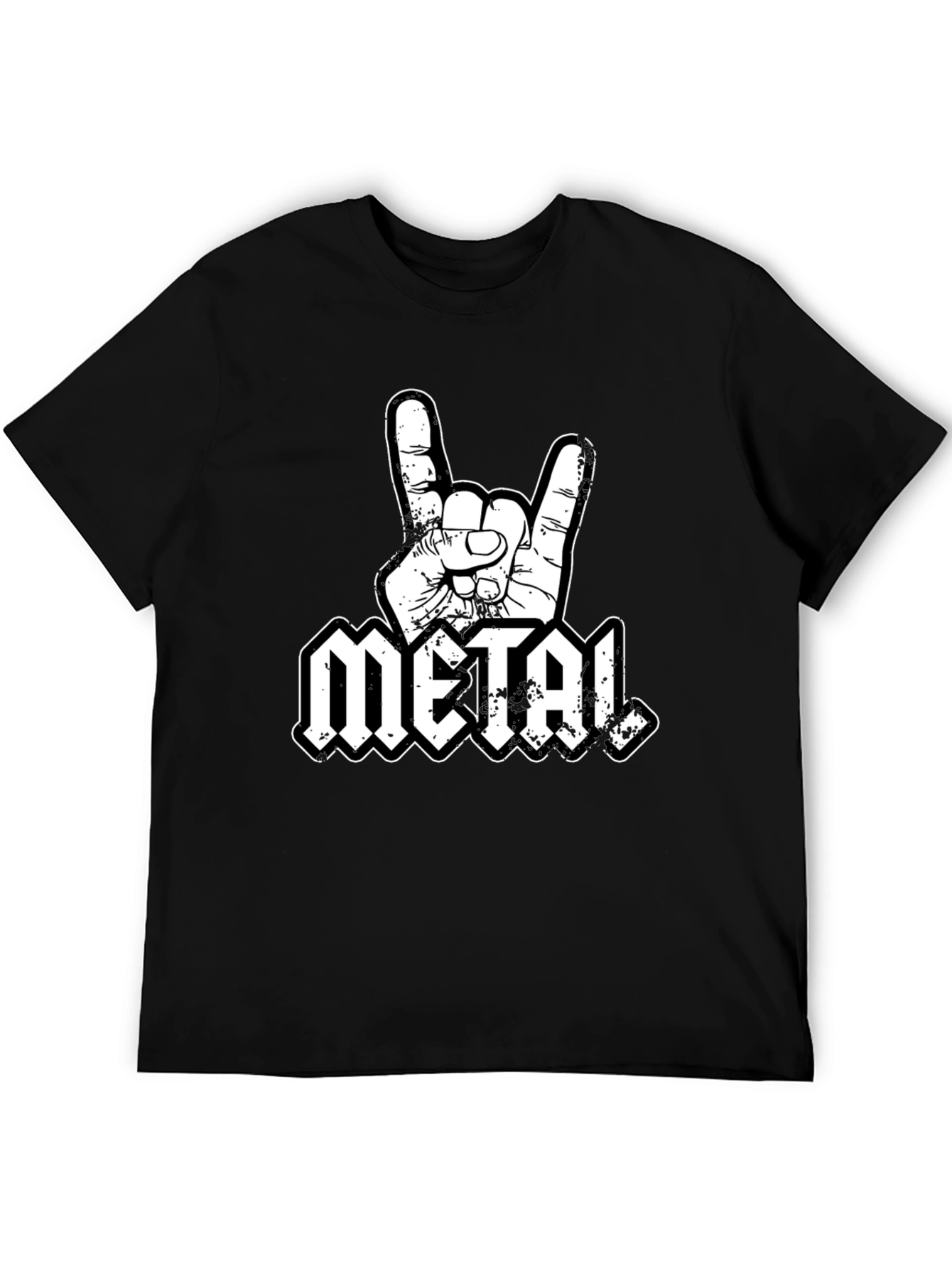 Metal Hand T-Shirt - Rock On!