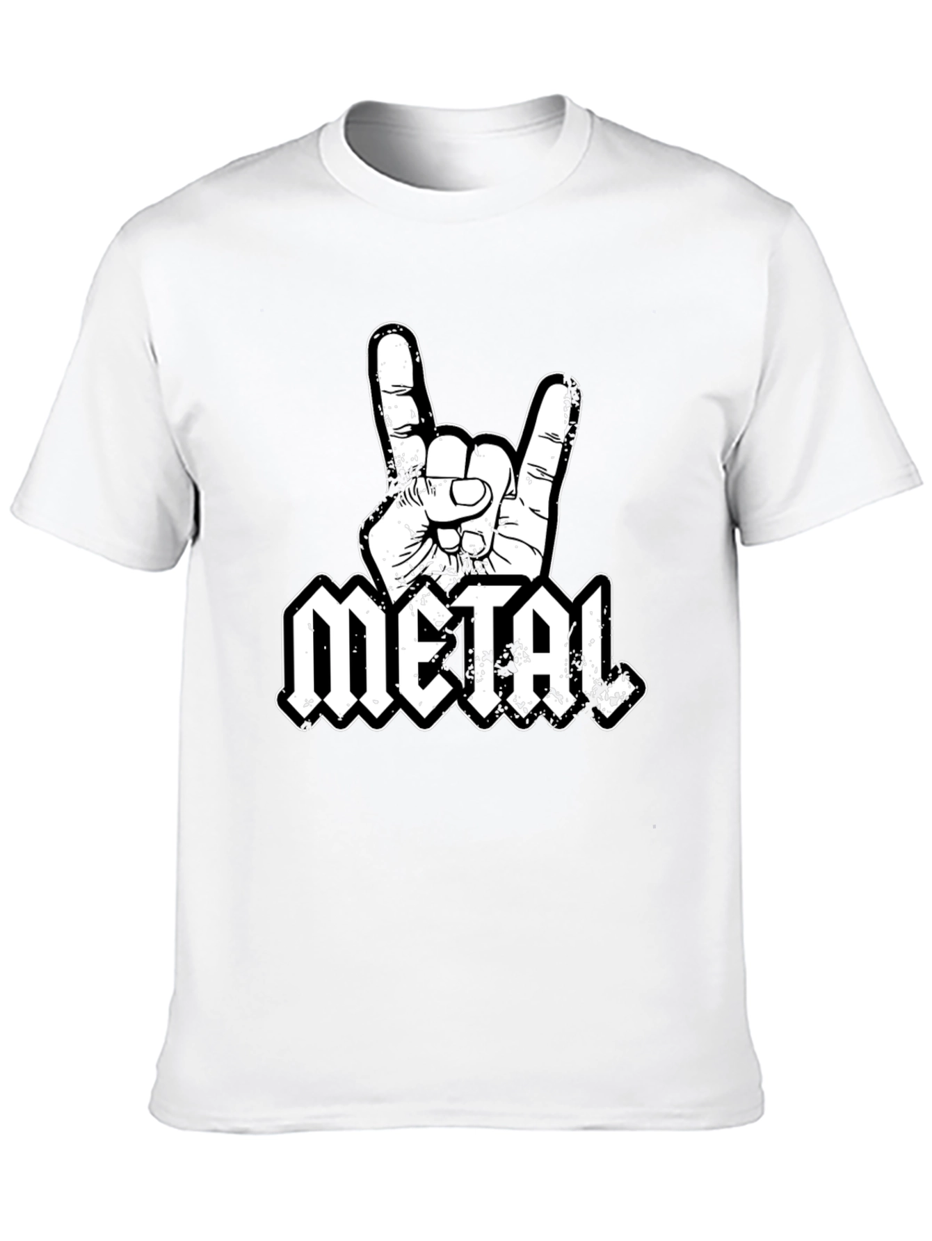 Metal Hand T-Shirt - Rock On!