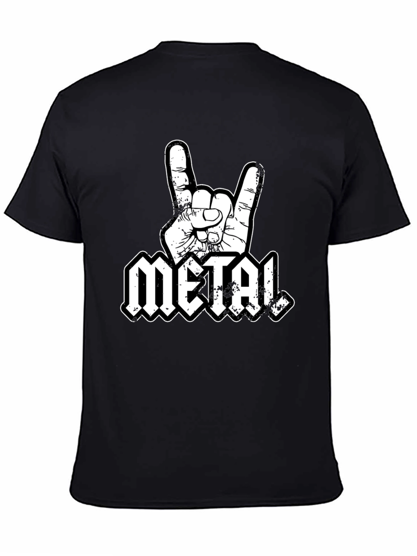 Metal Hand T-Shirt - Rock On!