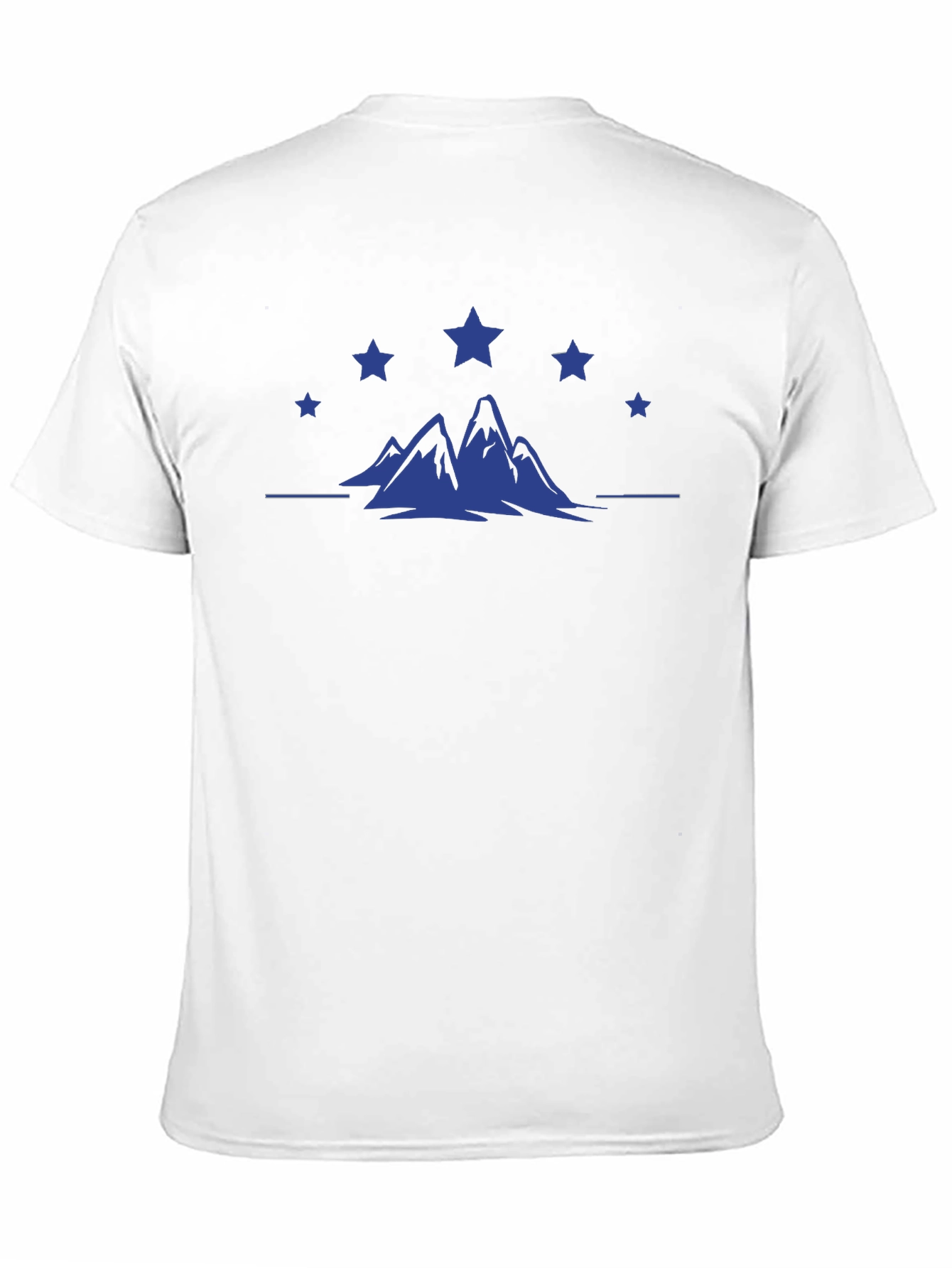 Mountain Stars Graphic Tee - Classic Style