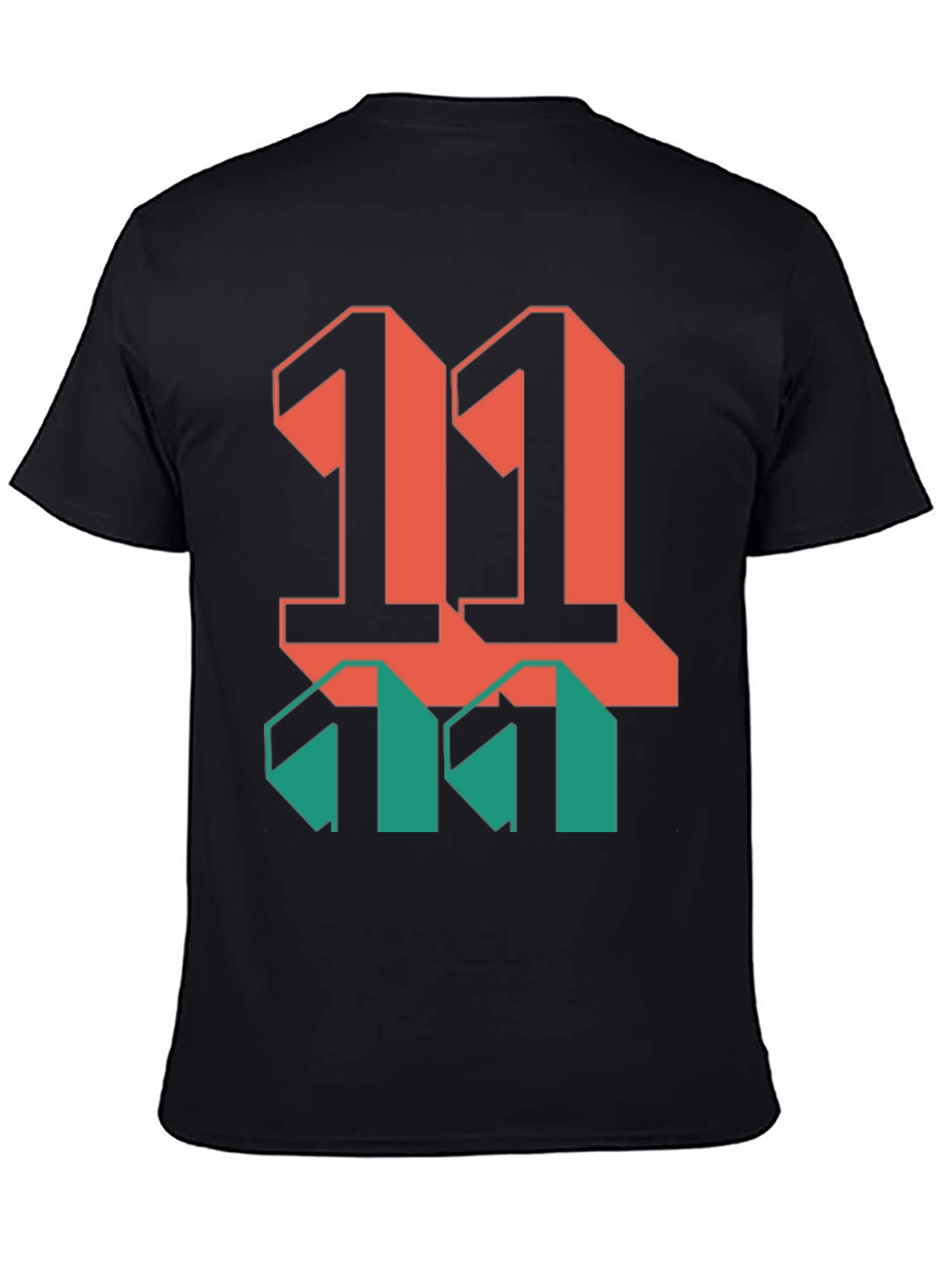 Bold Graphic T-Shirt: Retro 11 Design