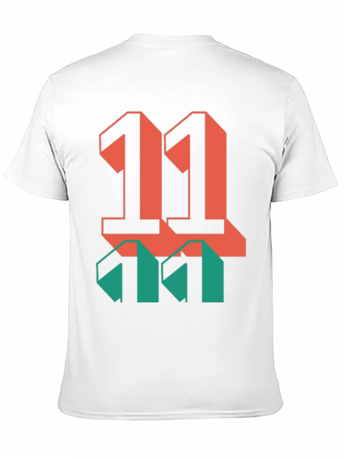 Bold Graphic T-Shirt: Retro 11 Design