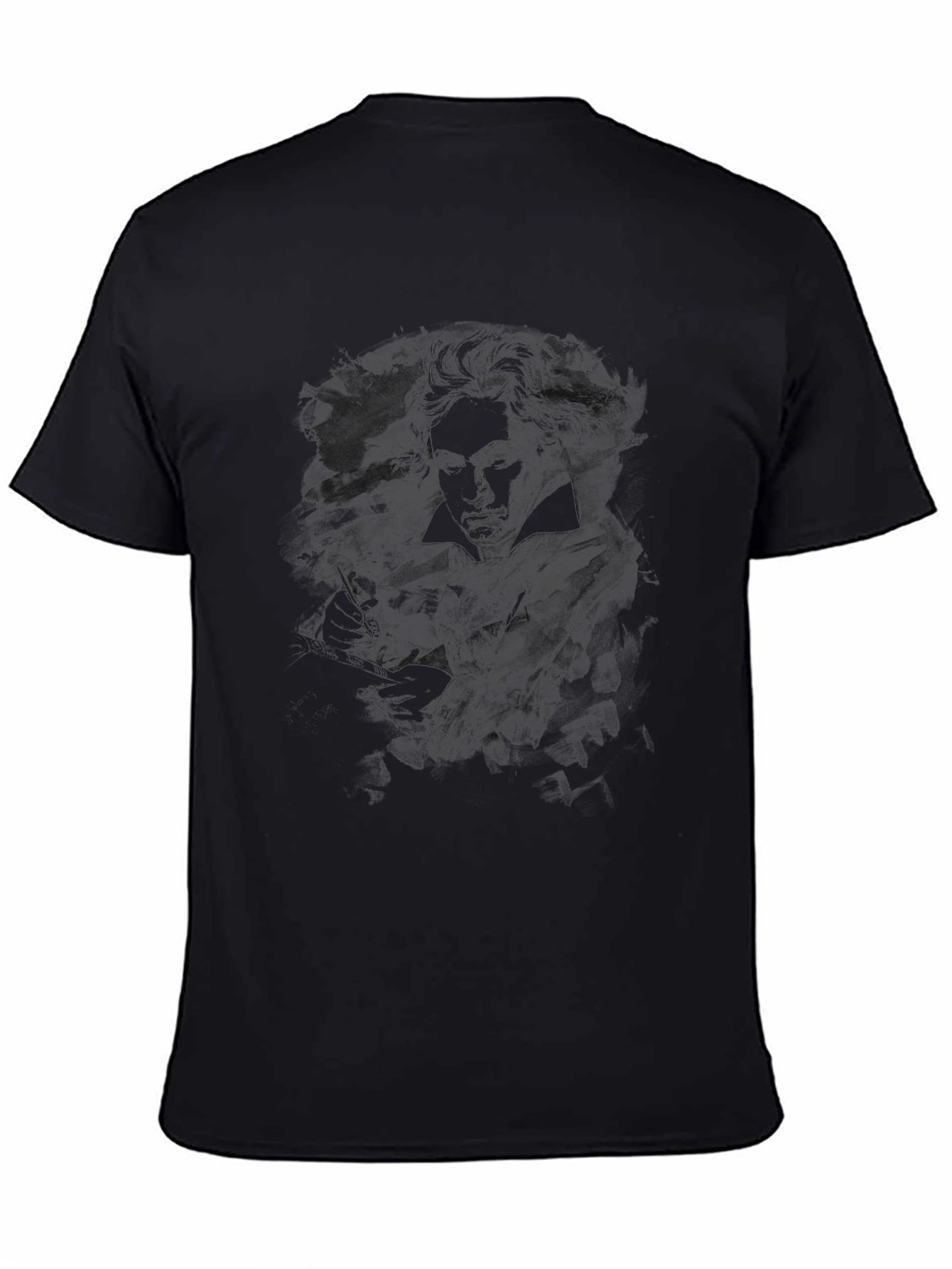 Beethoven Graphic T-Shirt - Black