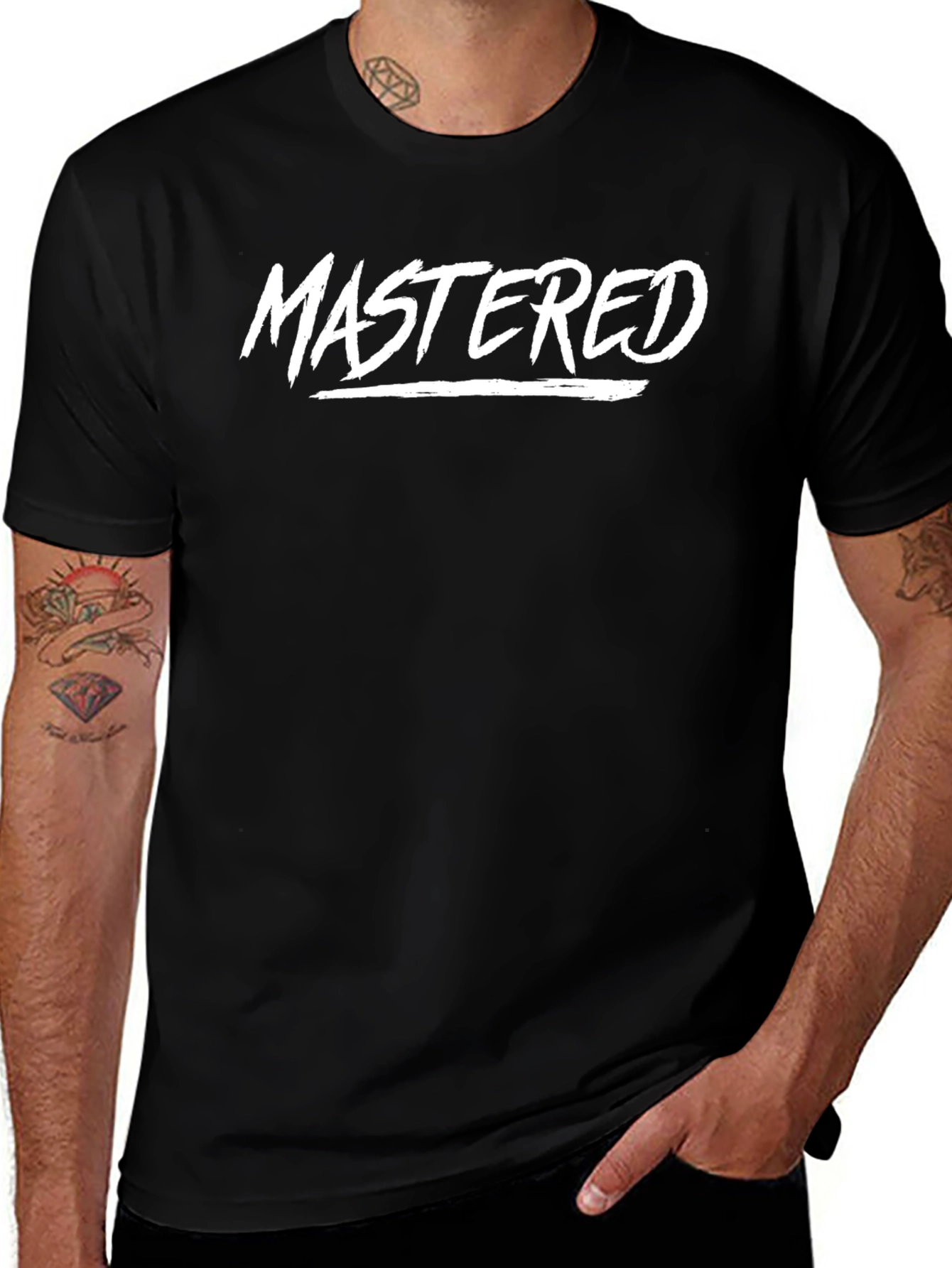 Mastered Graphic Tee - Bold Casual Style