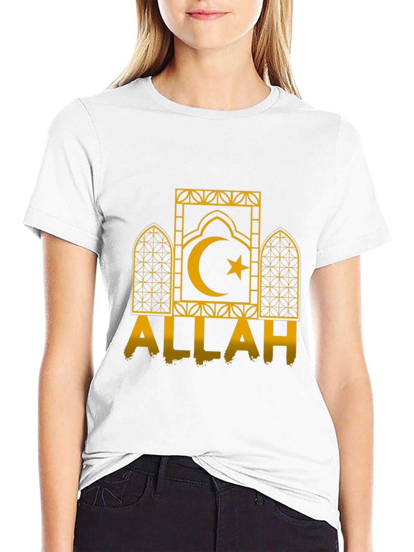 Allah Islamic Design T-Shirt