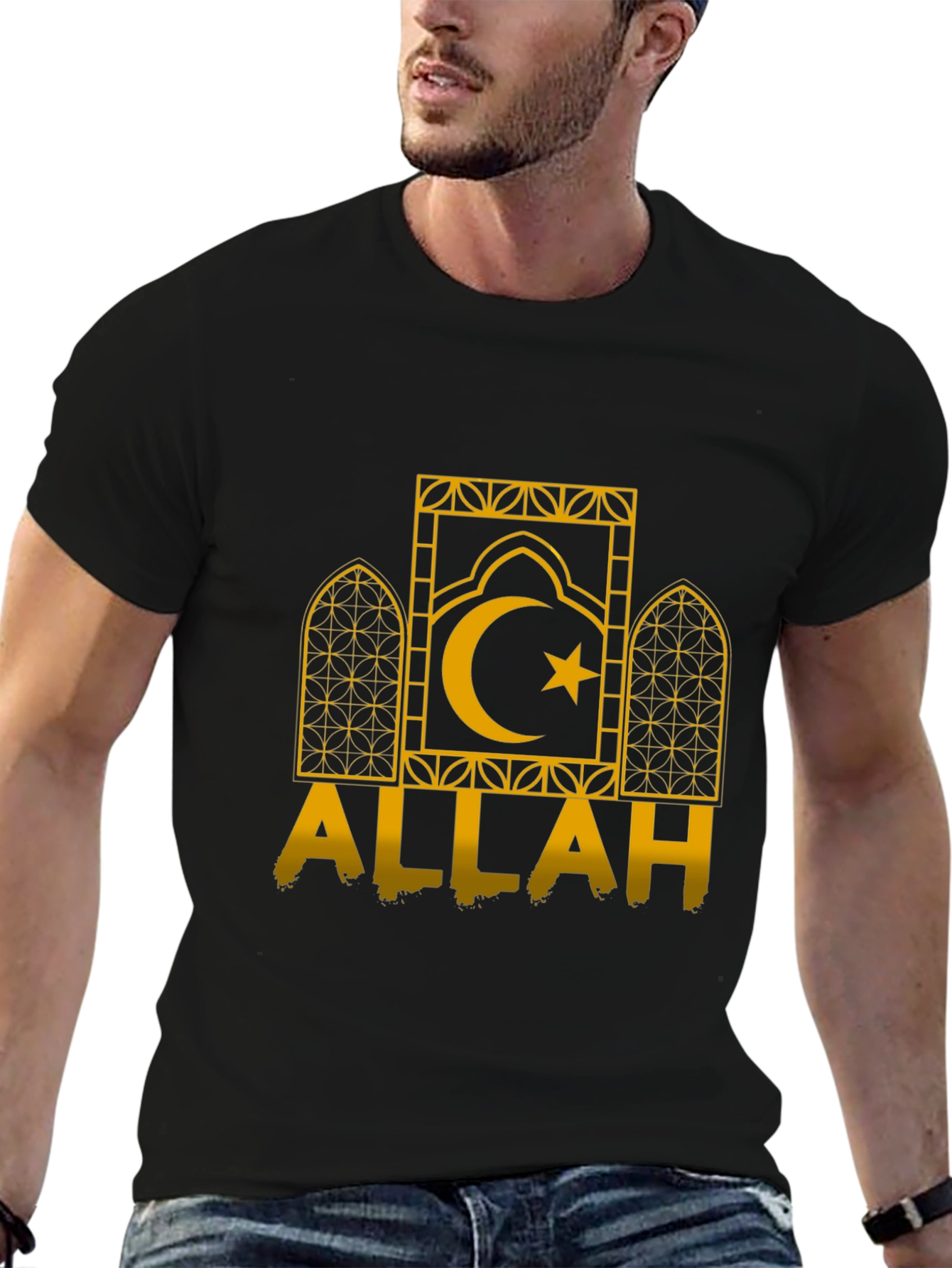 Allah Islamic Design T-Shirt