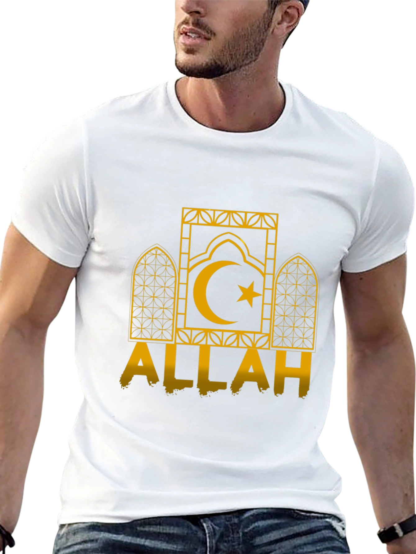 Allah Islamic Design T-Shirt