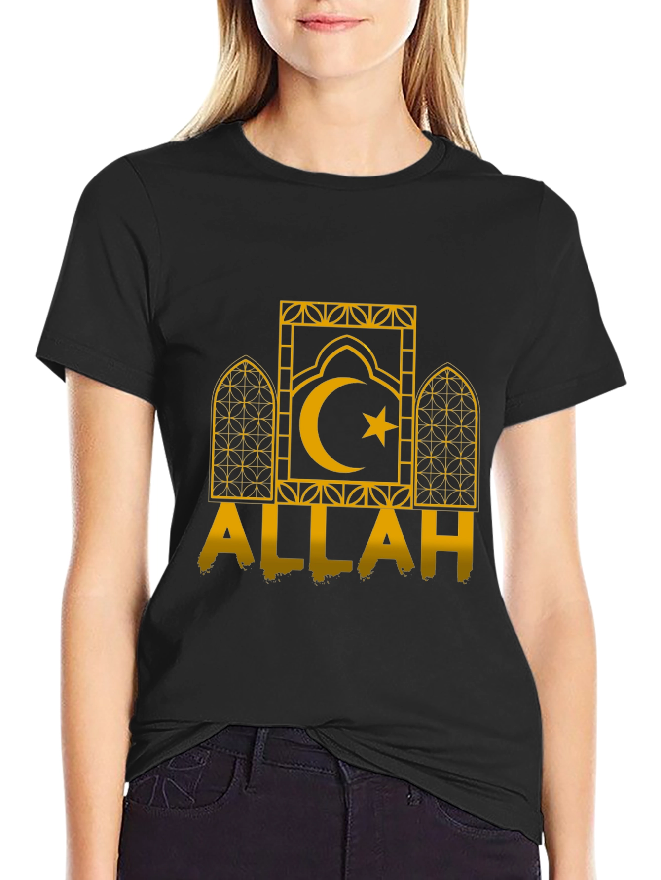 Allah Islamic Design T-Shirt