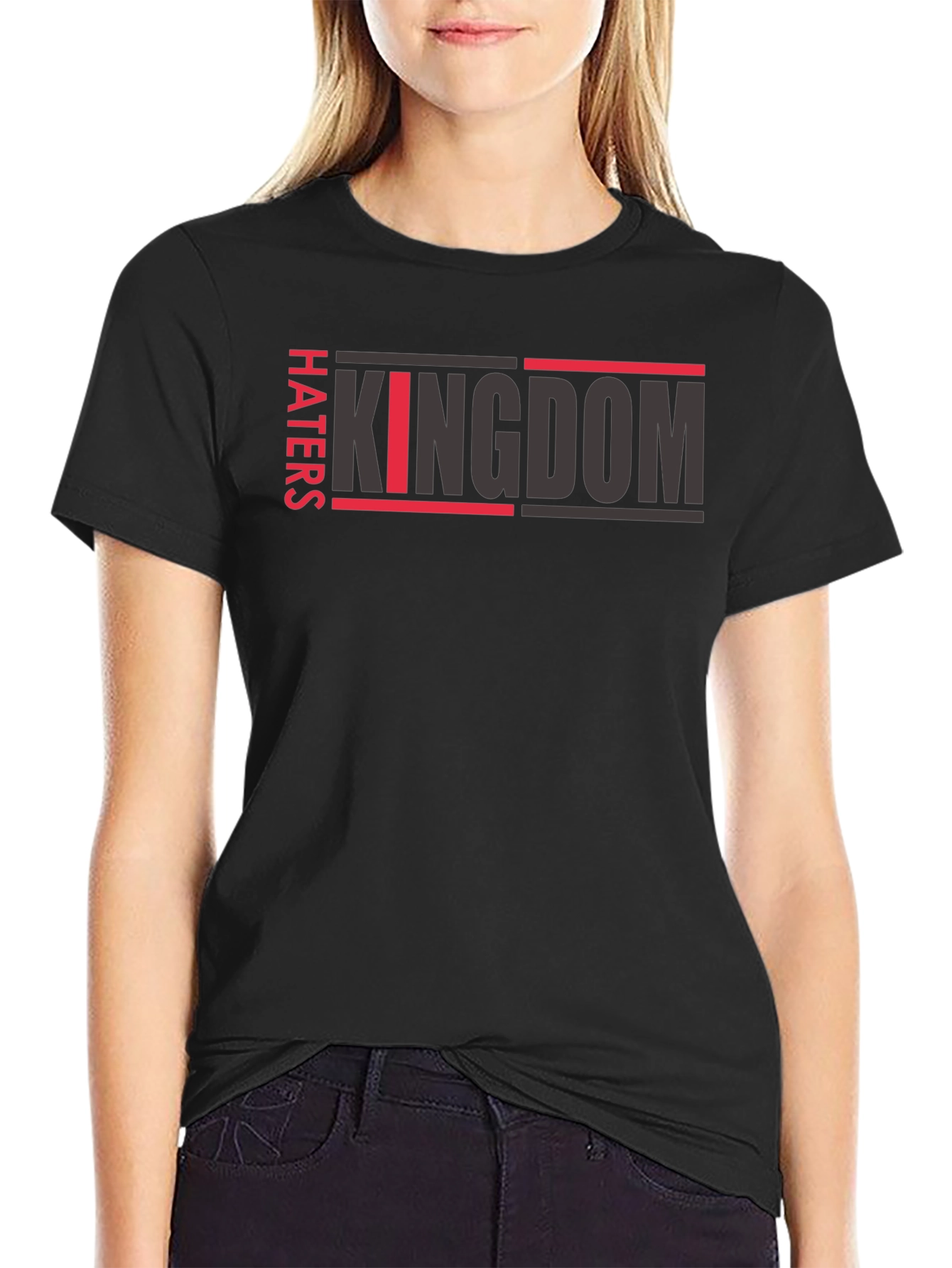Haters Kingdom Graphic T-Shirt | Mens Black Tee