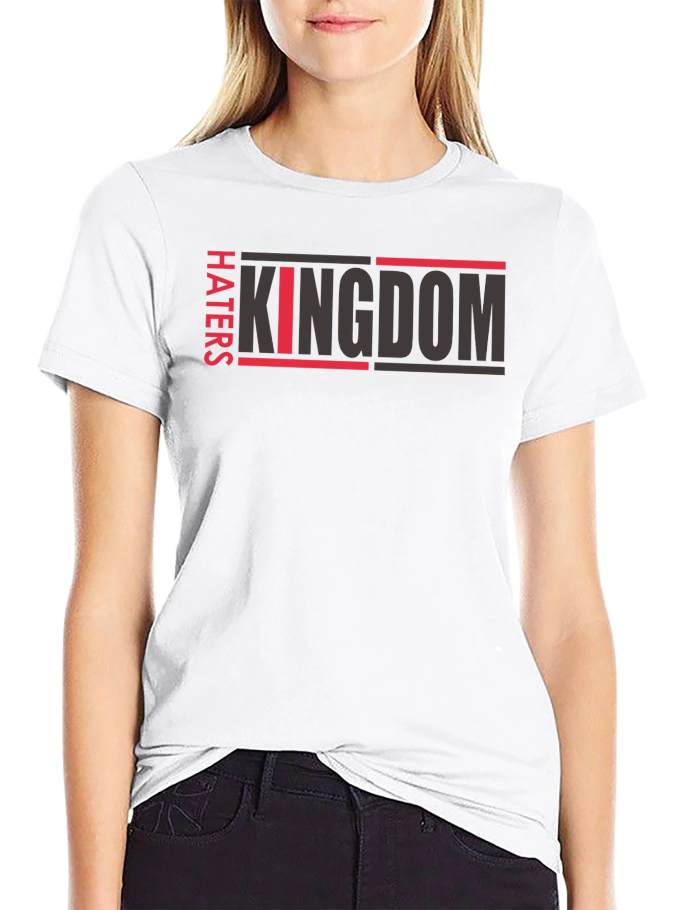 Haters Kingdom Graphic T-Shirt | Mens Black Tee
