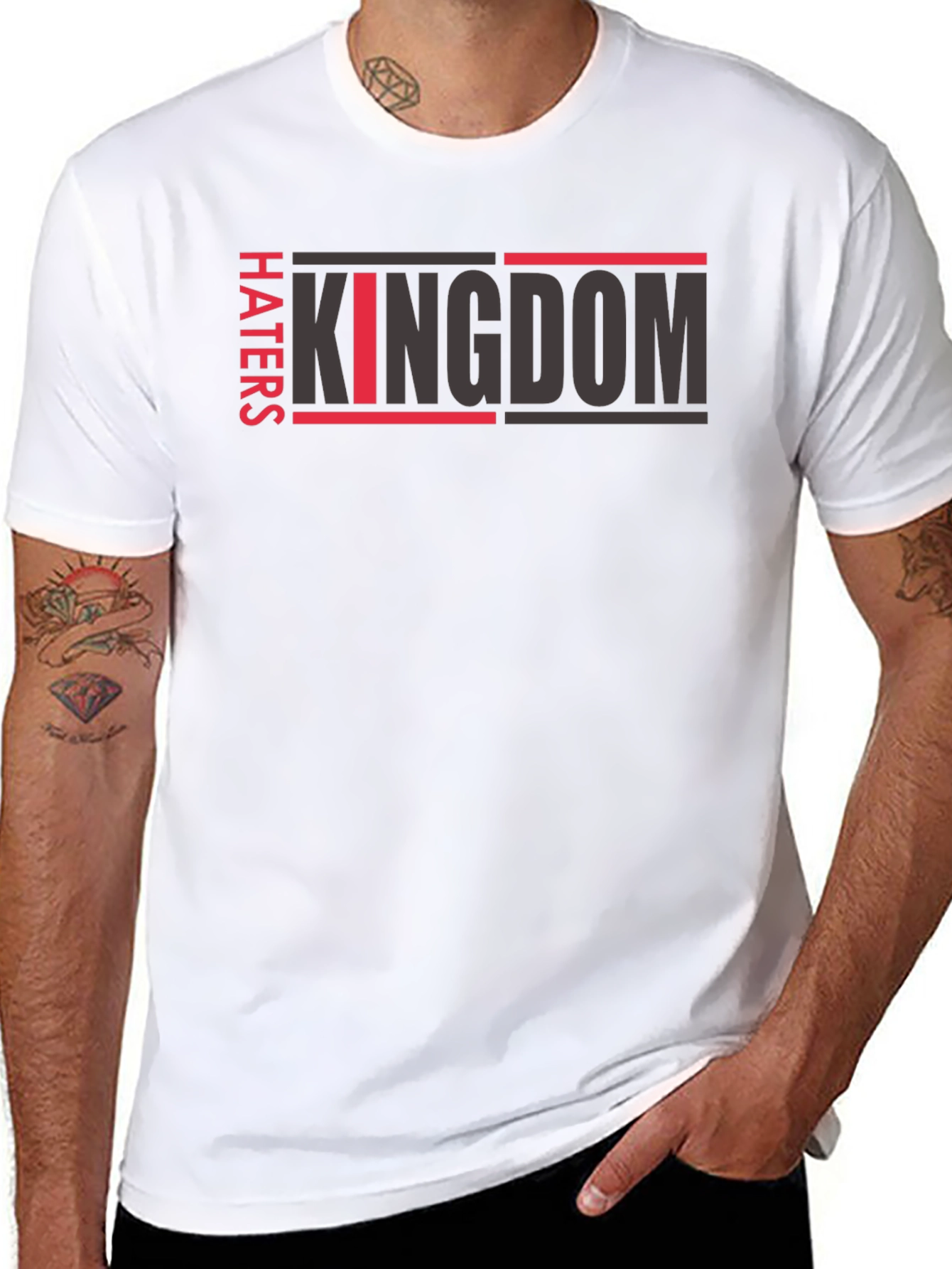 Haters Kingdom Graphic T-Shirt | Mens Black Tee