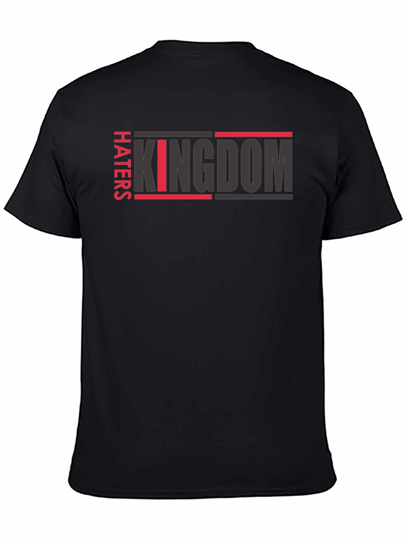 Haters Kingdom Graphic T-Shirt | Mens Black Tee