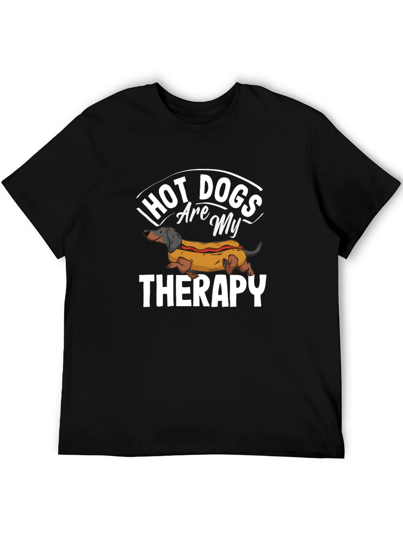 Hot Dogs Therapy T-Shirt - Dachshund Lover