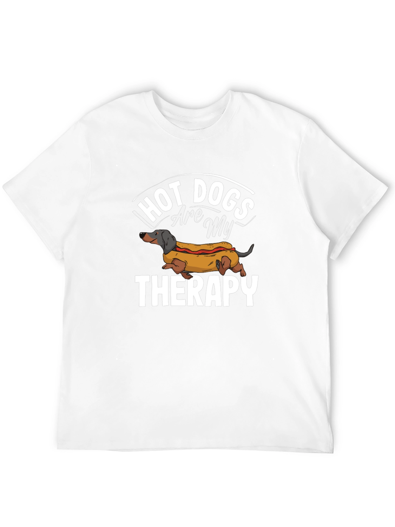 Hot Dogs Therapy T-Shirt - Dachshund Lover
