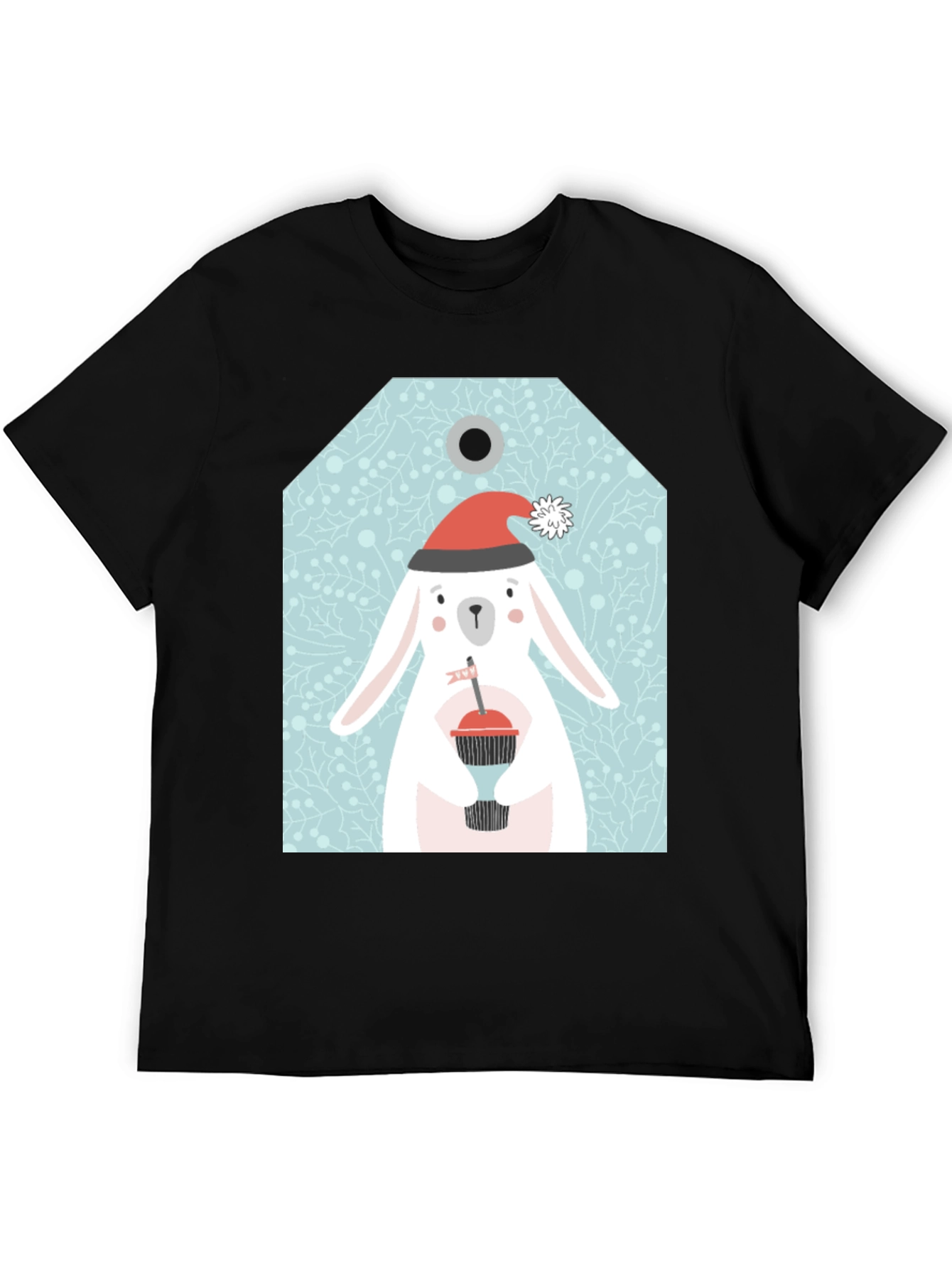 Festive Rabbit Graphic Tee