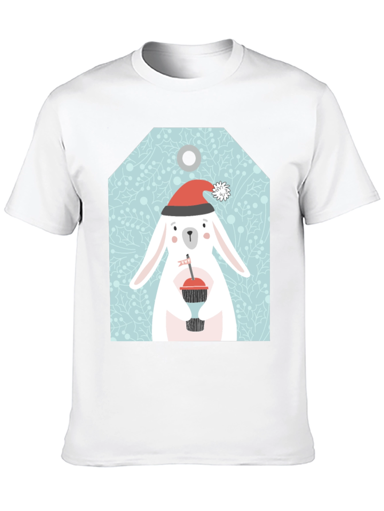 Festive Rabbit Graphic Tee