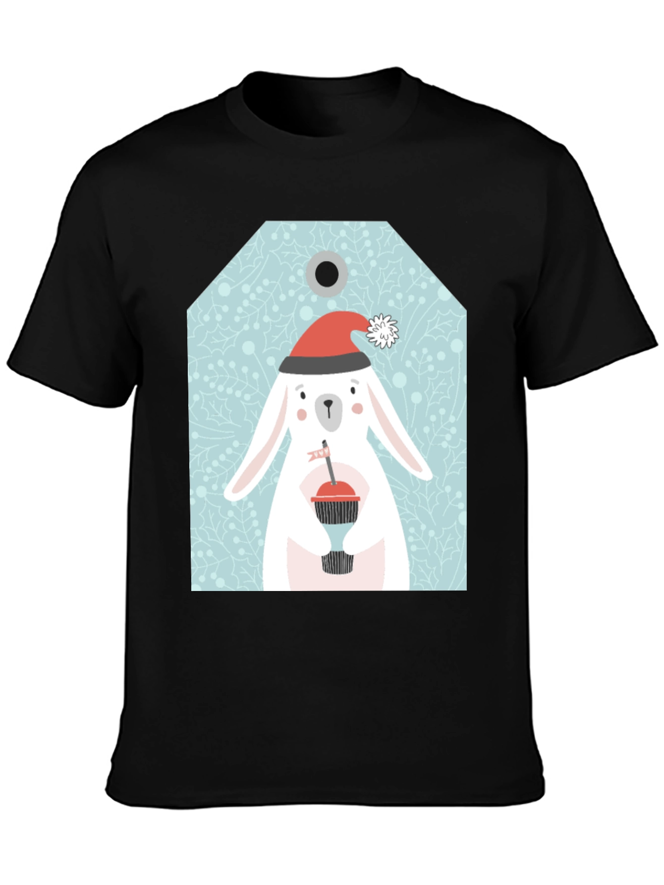 Festive Rabbit Graphic Tee