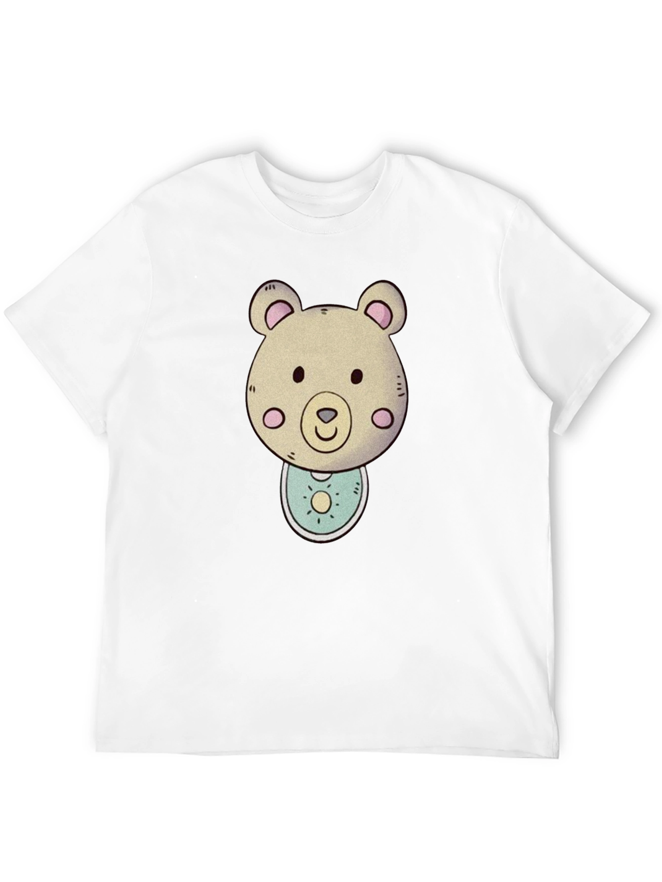 Bear Graphic Tee - Cute Cartoon Animal Shirt