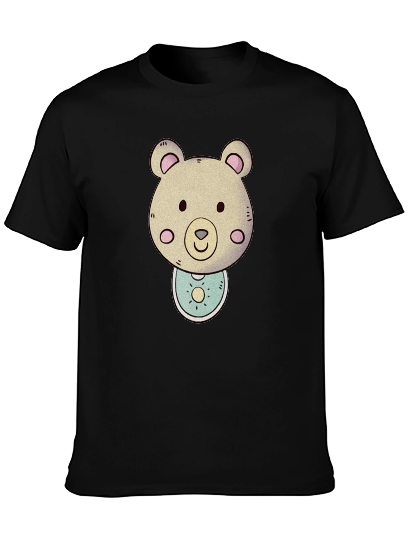 Bear Graphic Tee - Cute Cartoon Animal Shirt