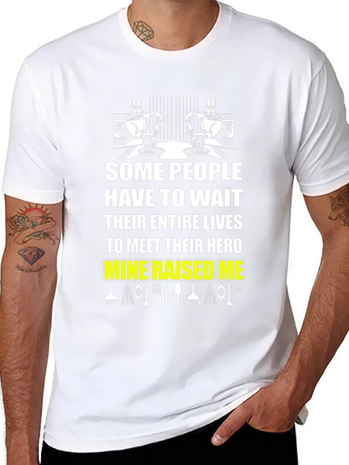 Chef Dad T-Shirt - Mine Raised Me