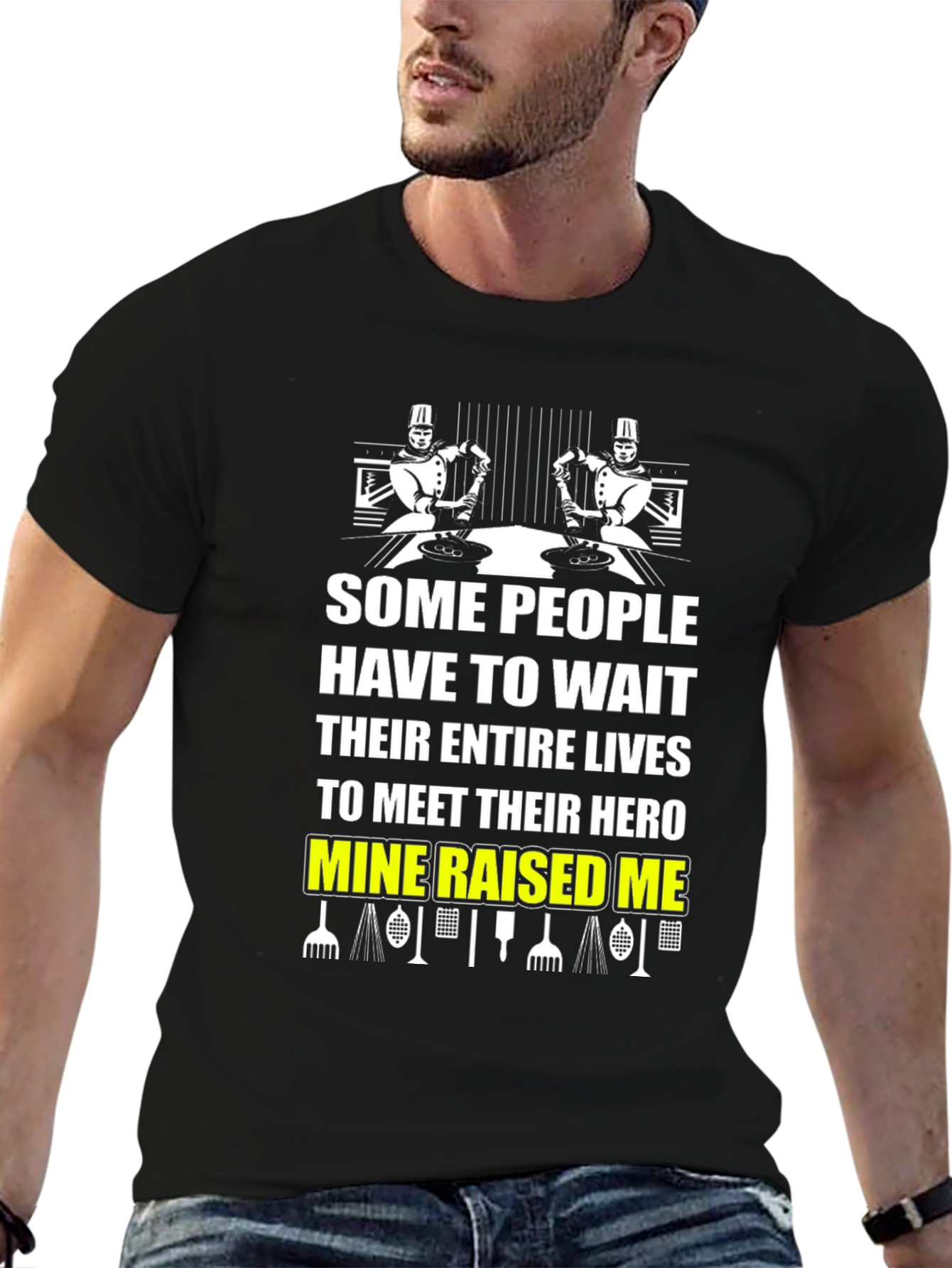 Chef Dad T-Shirt - Mine Raised Me