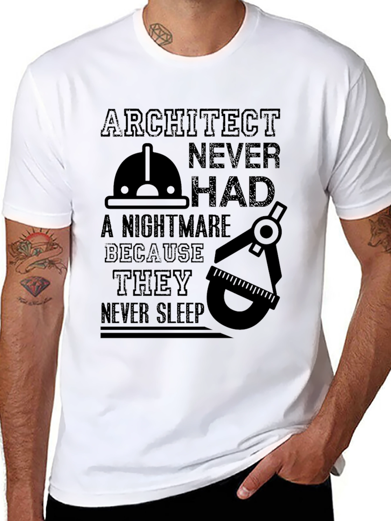 Architect Never Sleep Funny T-Shirt