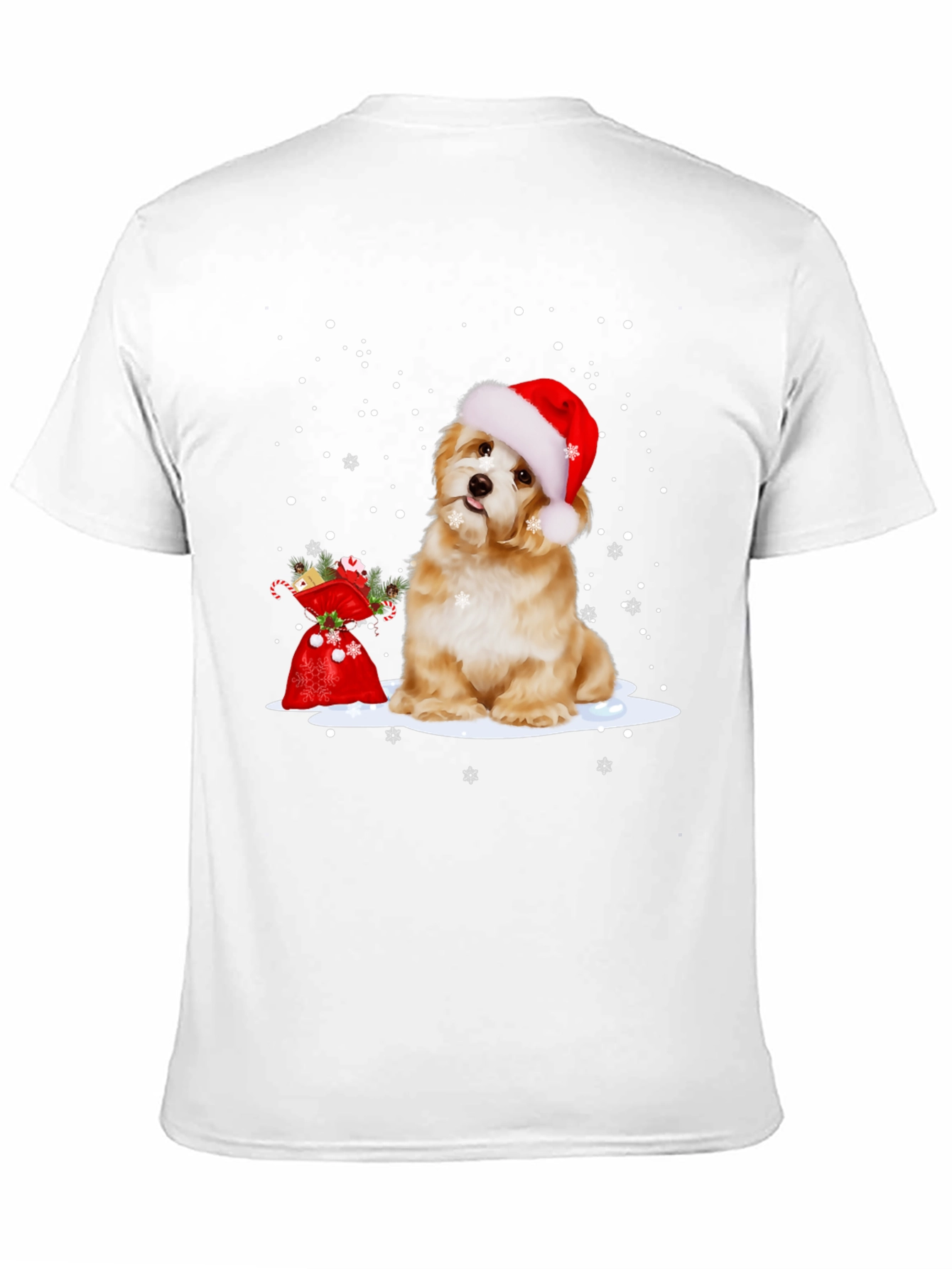 Christmas Dog T-Shirt - Festive Holiday Tee