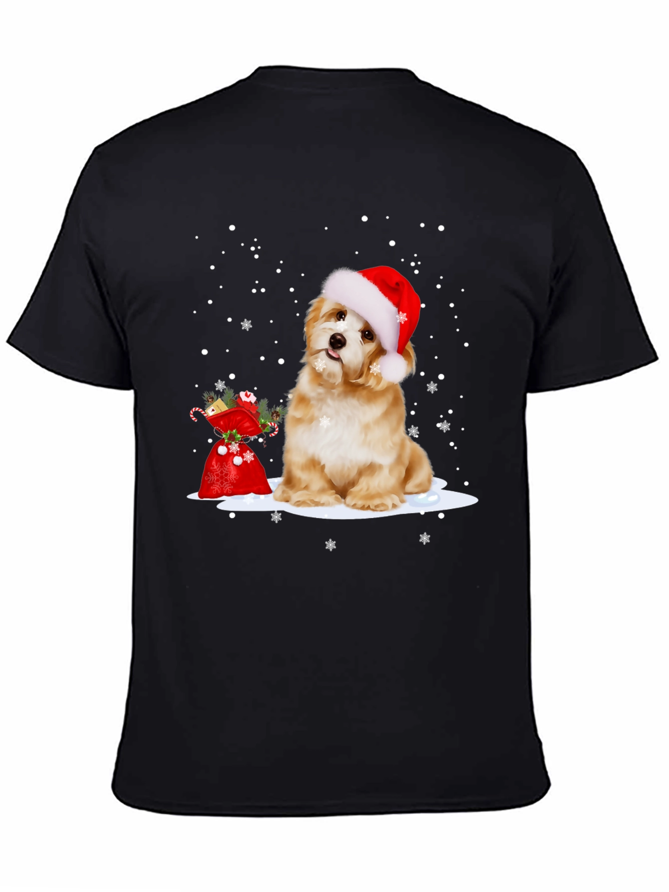 Christmas Dog T-Shirt - Festive Holiday Tee