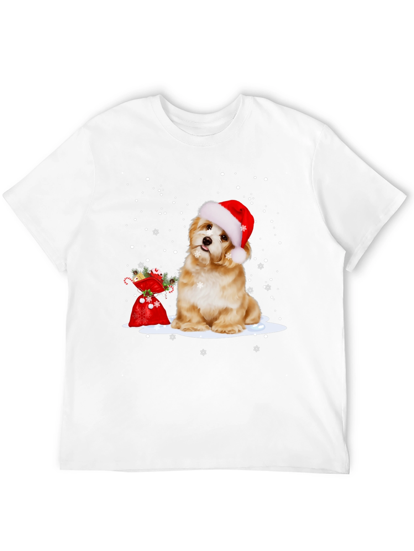 Christmas Dog T-Shirt - Festive Holiday Tee