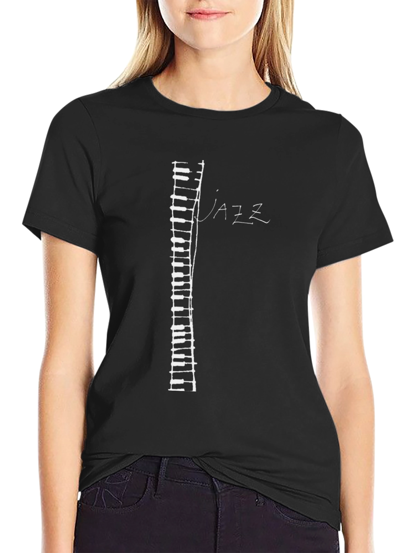 Jazz Piano T-Shirt - Music Lover Tee
