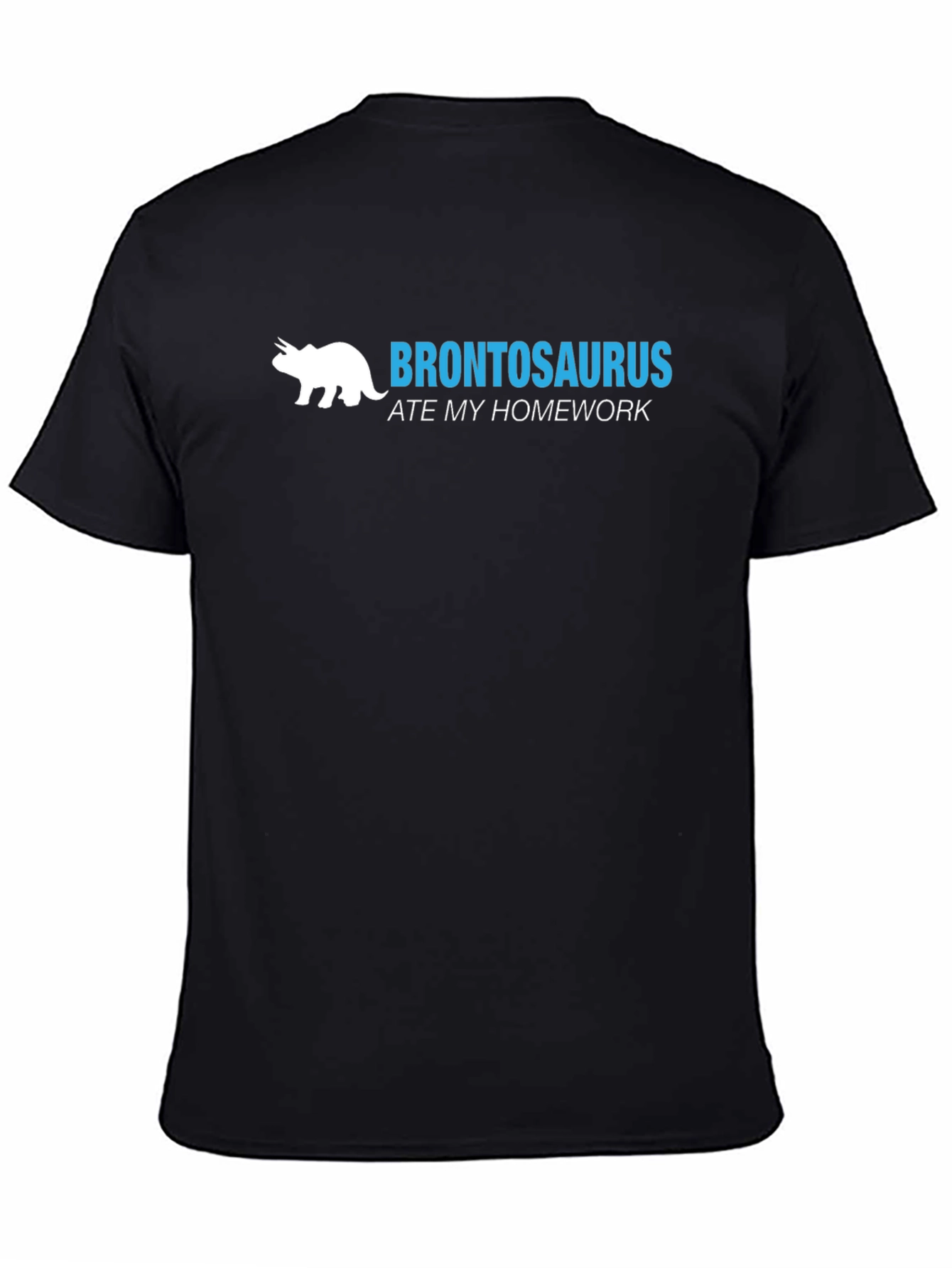 Brontosaurus Ate My Homework Graphic T-Shirt