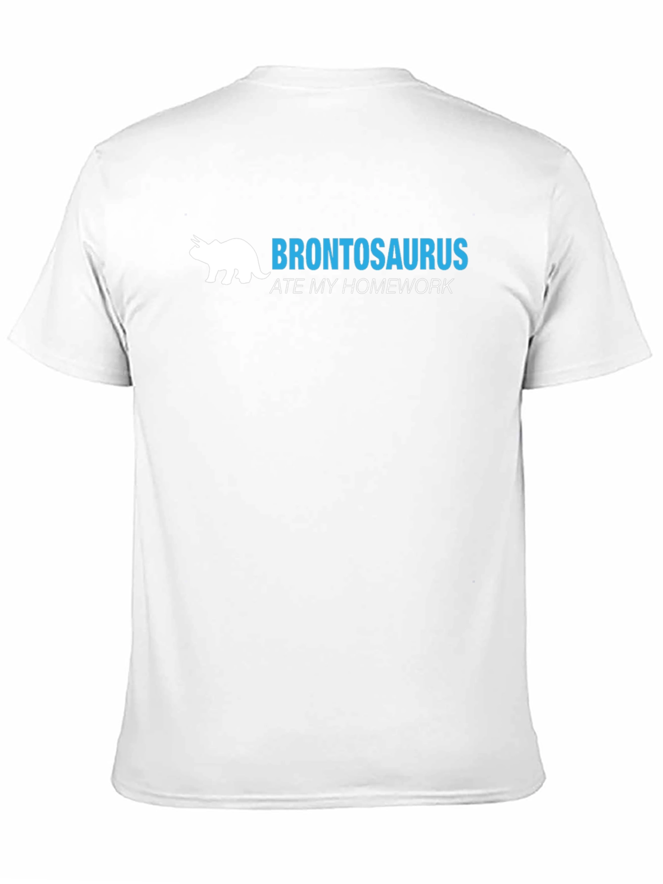 Brontosaurus Ate My Homework Graphic T-Shirt