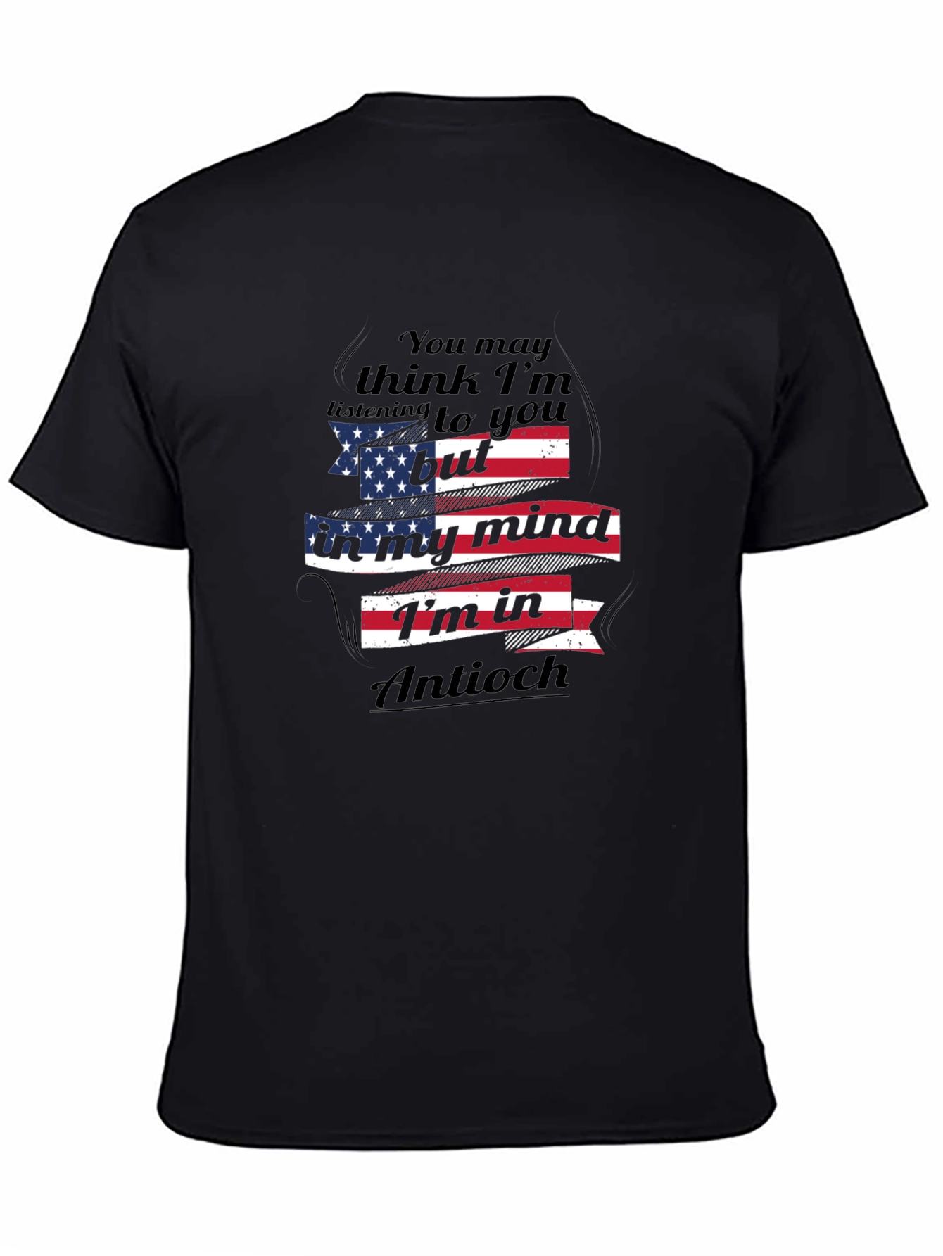 In My Mind Im in Antioch Flag Tee