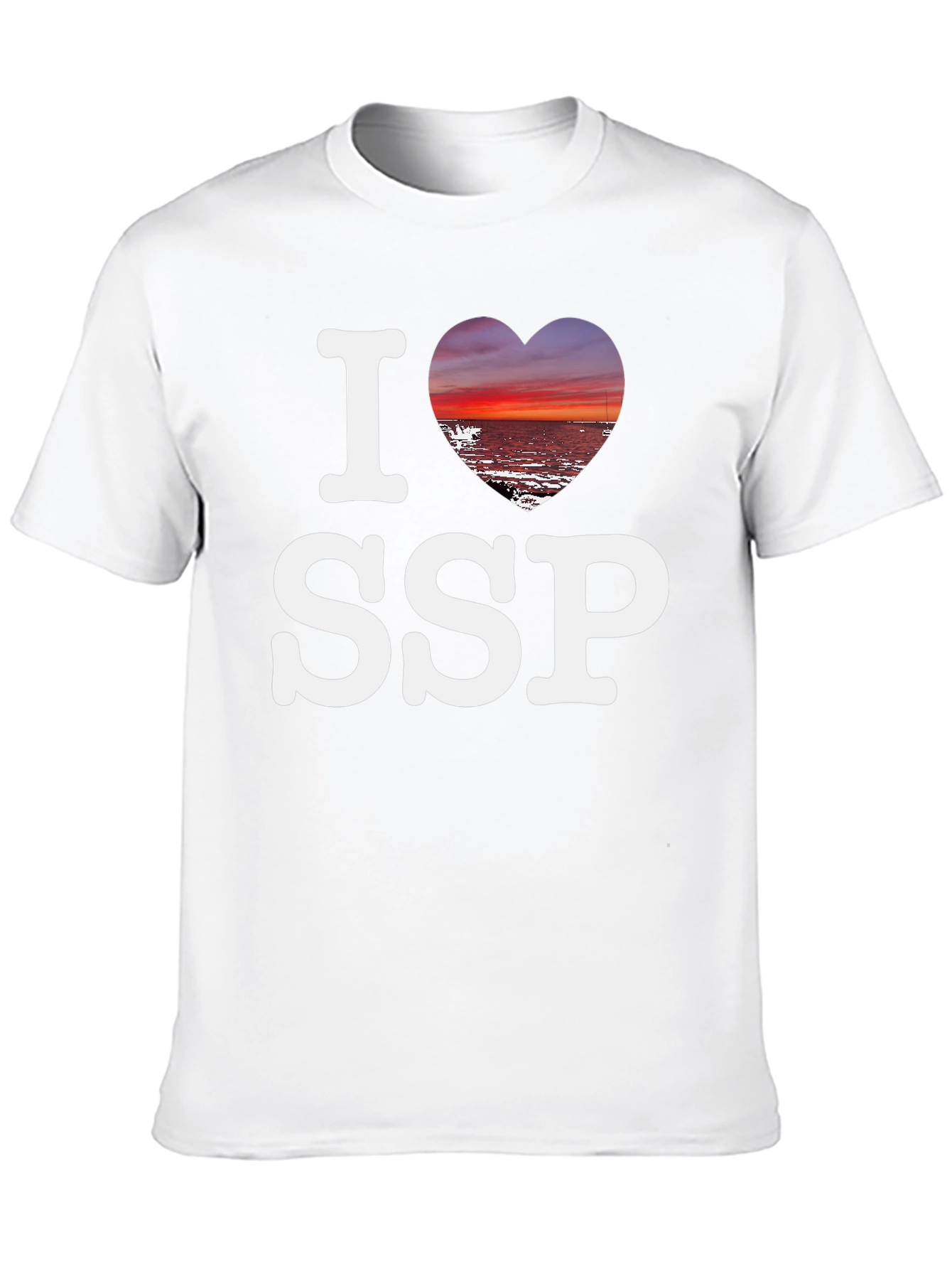 I Heart SSP T-Shirt - Sunset Beach Design